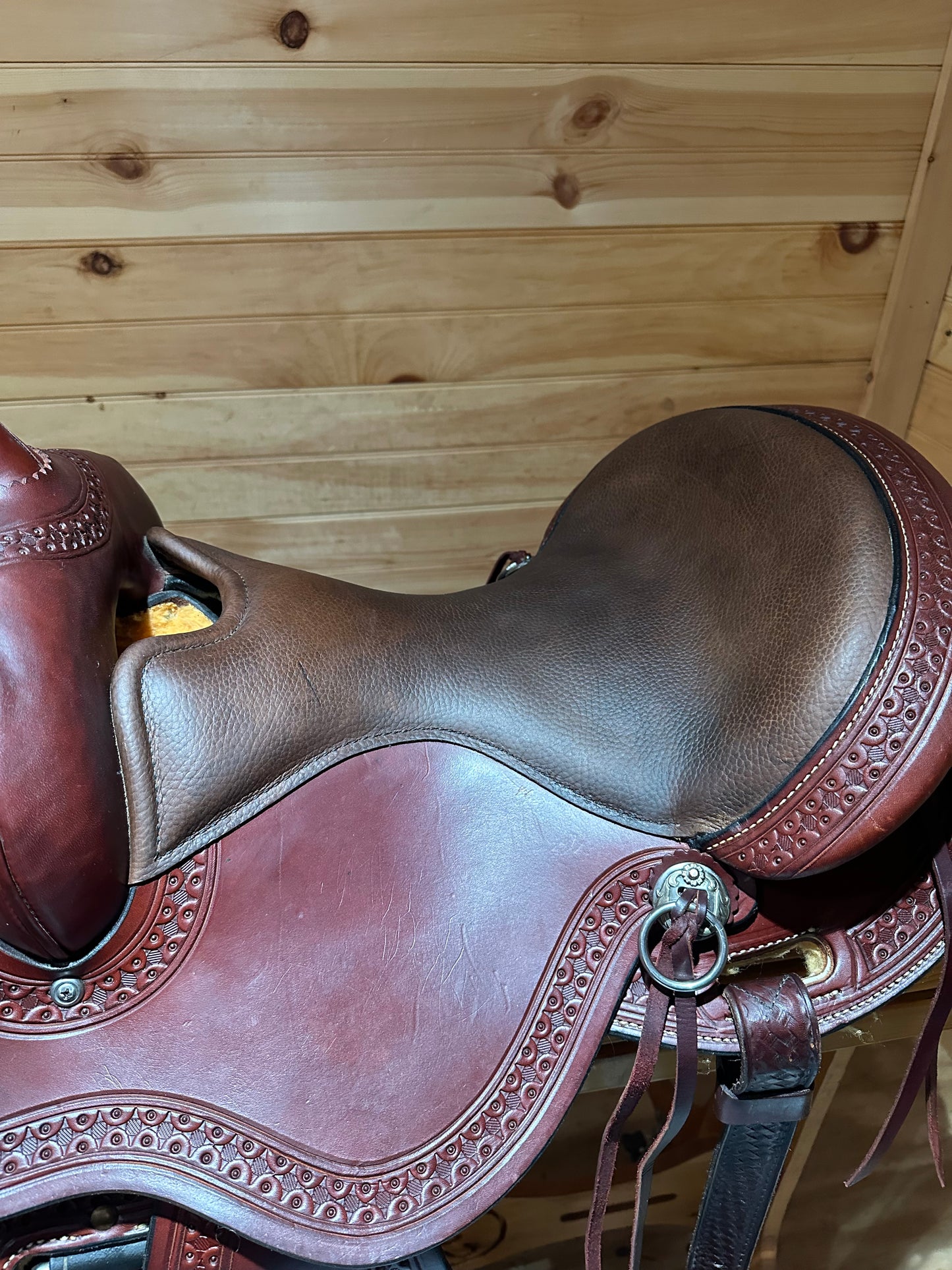 16” Circle Y Buffalo Gap Trail Western Saddle Model 2614