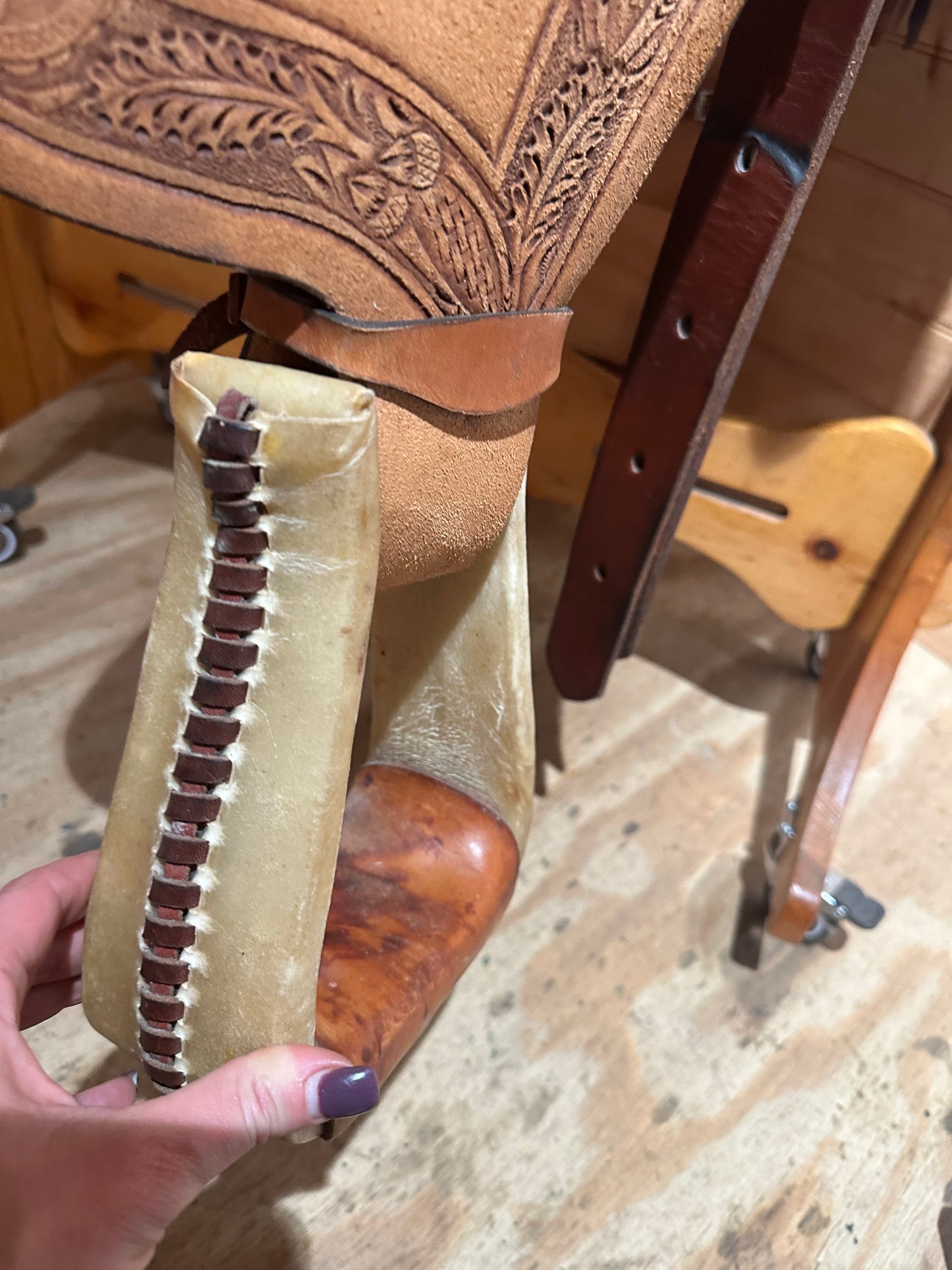 16” Circle Y Roping Western Saddle Model 1211