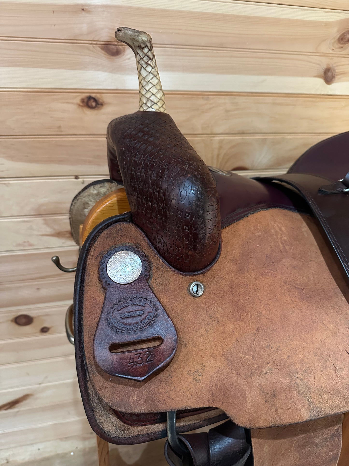16.5” Billy Cook Cutter Western Saddle Model 432