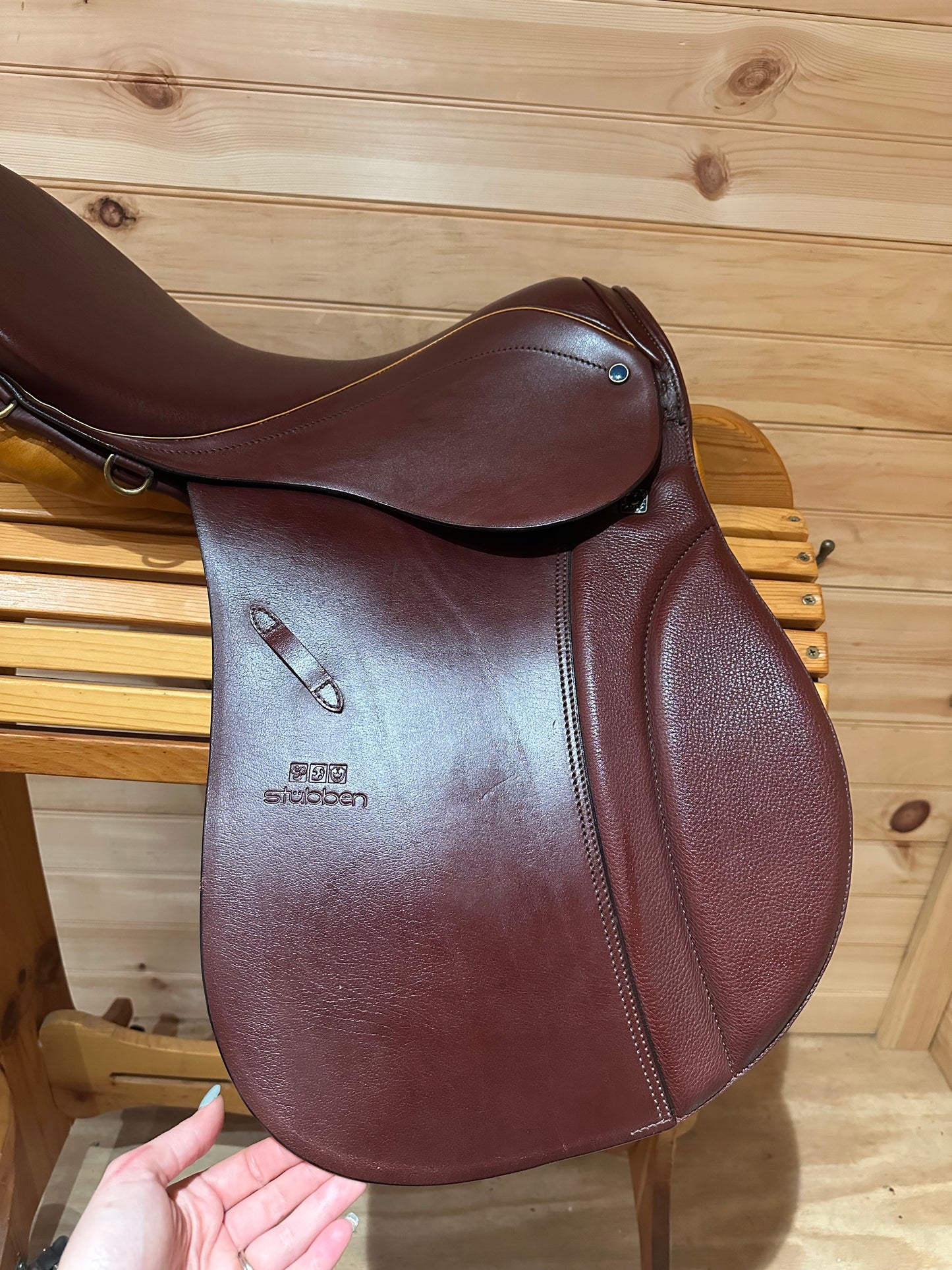 18.5” Stubben Siegfried VSD D.L. All Purpose Saddle