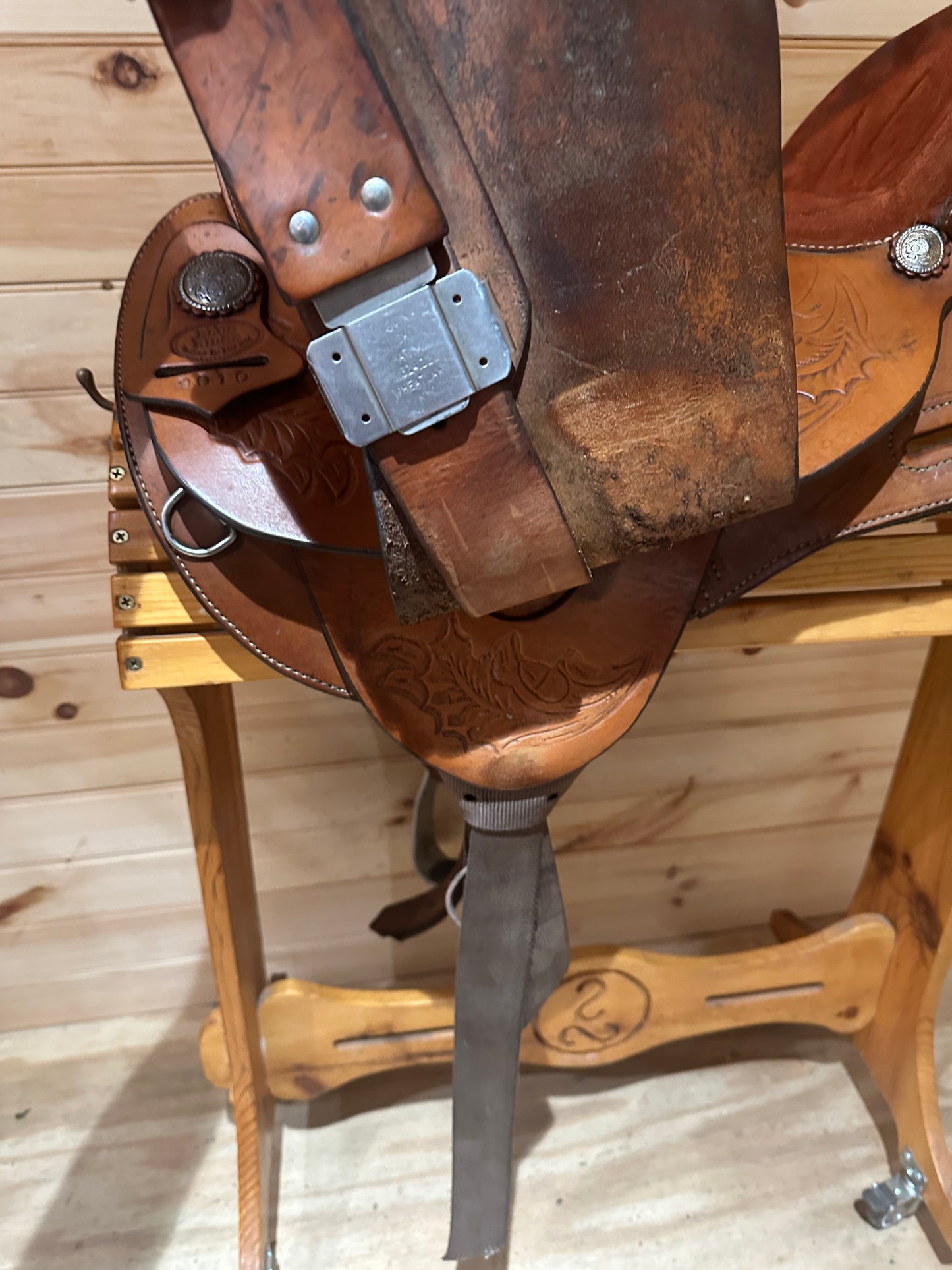 16” Blue Ridge Barrel Racing Western Saddle Model 9010