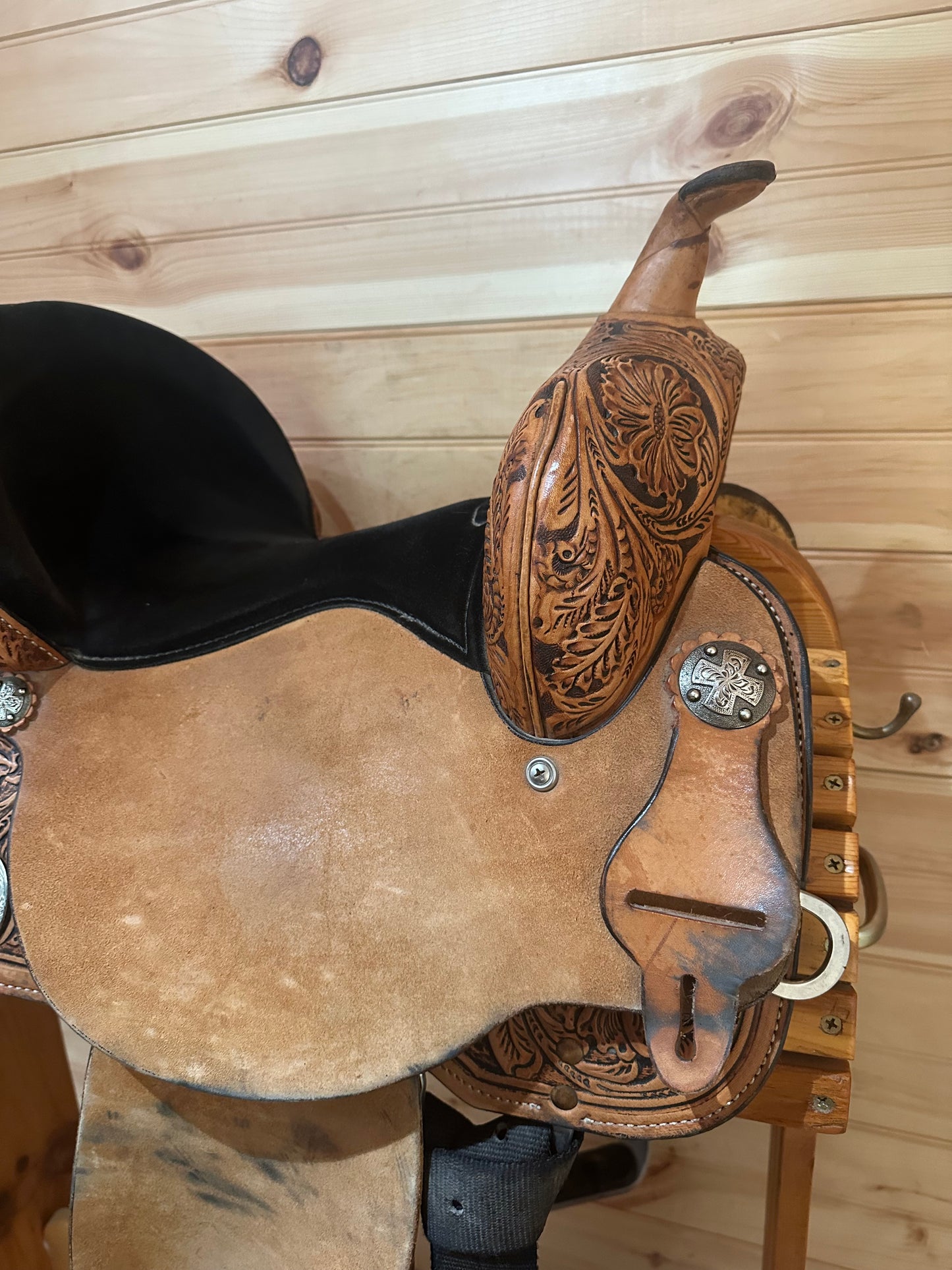 14” Circle Y The Proven Mansfield Western Barrel Saddle Model 6221 (2021 Year)