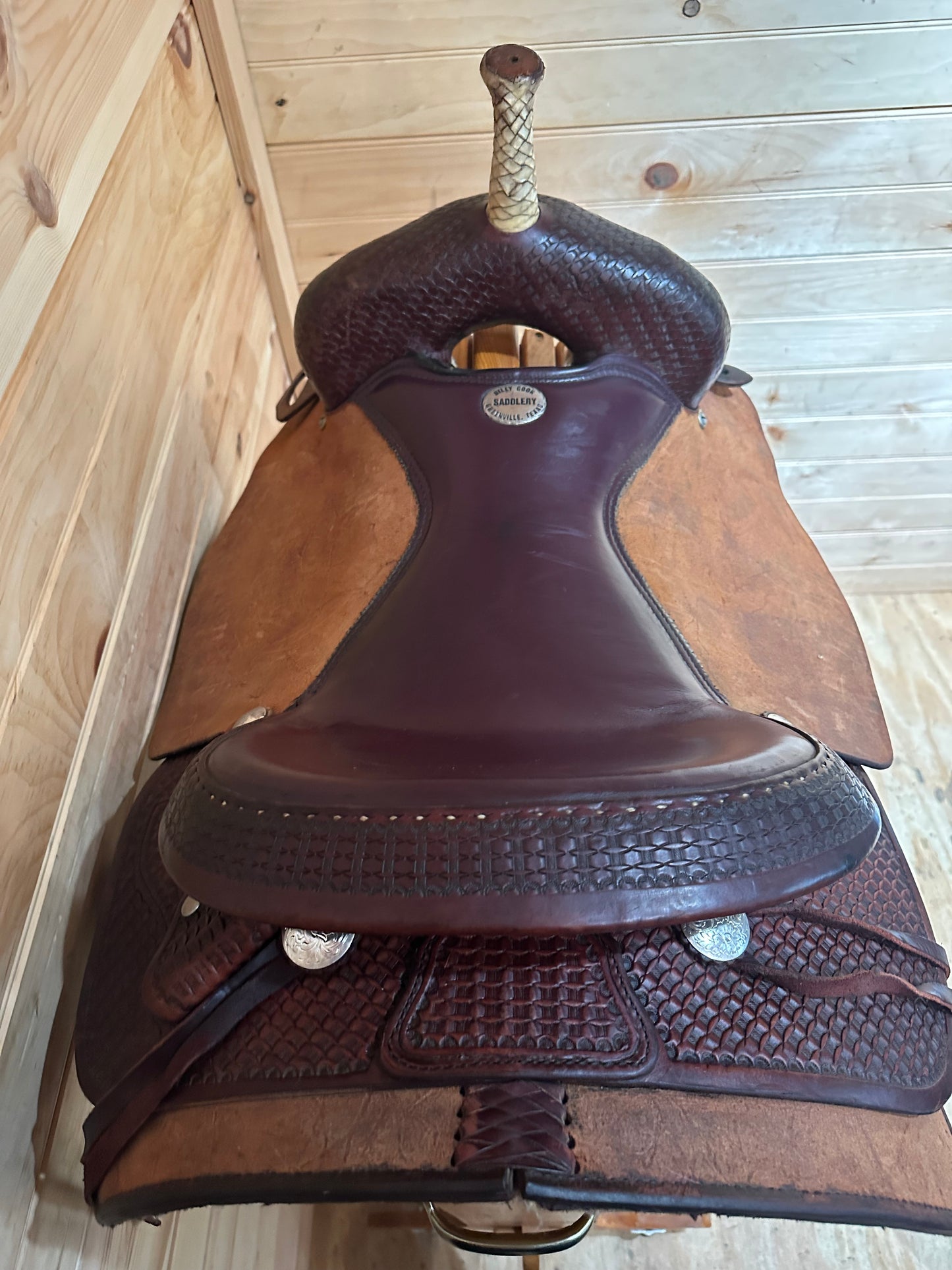 16.5” Billy Cook Cutter Western Saddle Model 432