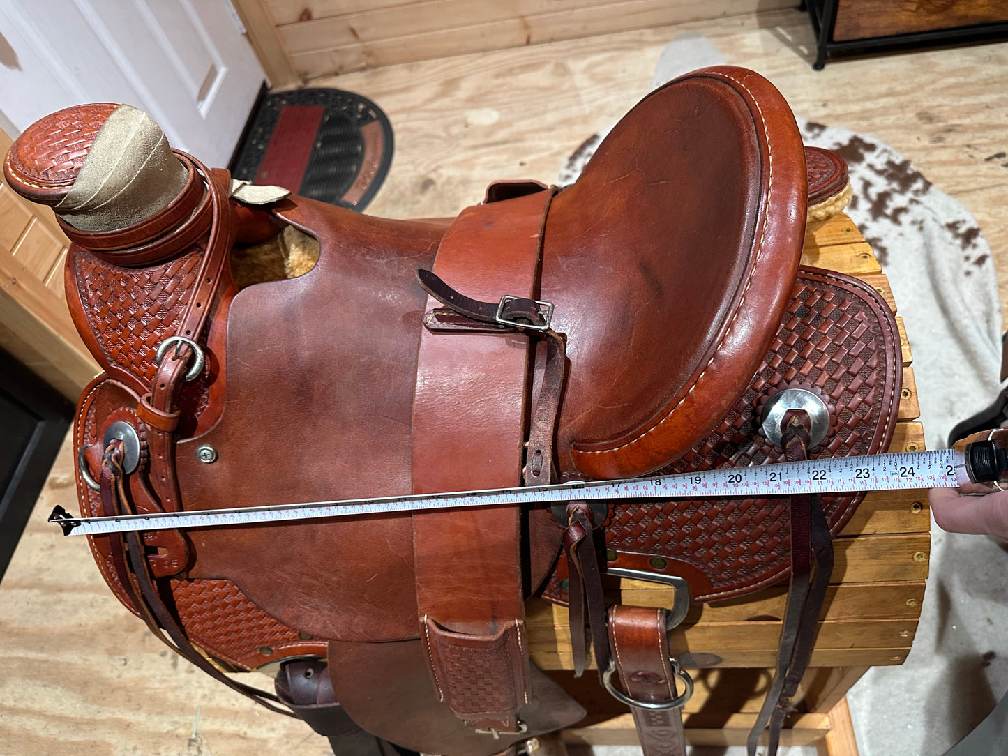 15” McCall Wade Trail Western Saddle 496-705