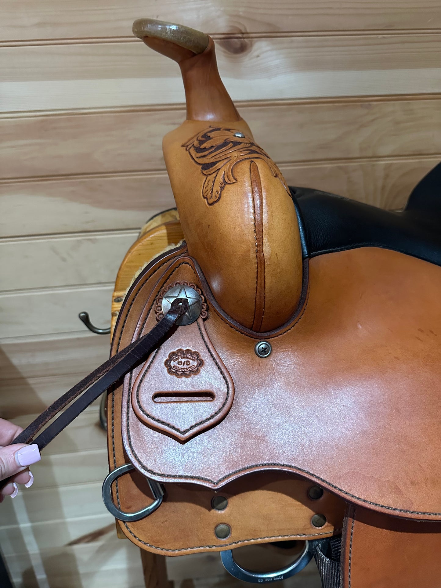 15” Pikes Peak Saddlery Custom Bob Brenner Western Trail Saddle