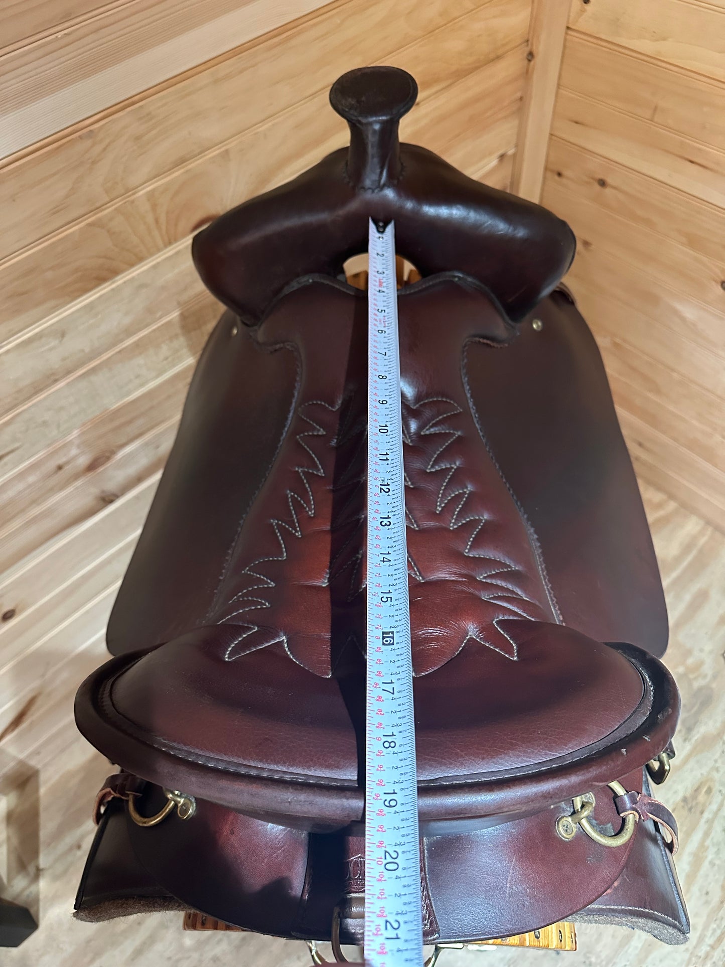 18.5” Tucker High Plains Western Trail Saddle Model 260
