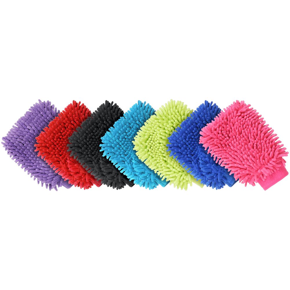 Tough1 Lined Wash/Applicator Mitt, 6 Pack