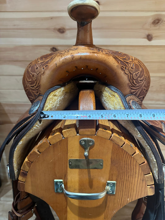 14” Circle Y Youth Western Show Saddle Model 3674