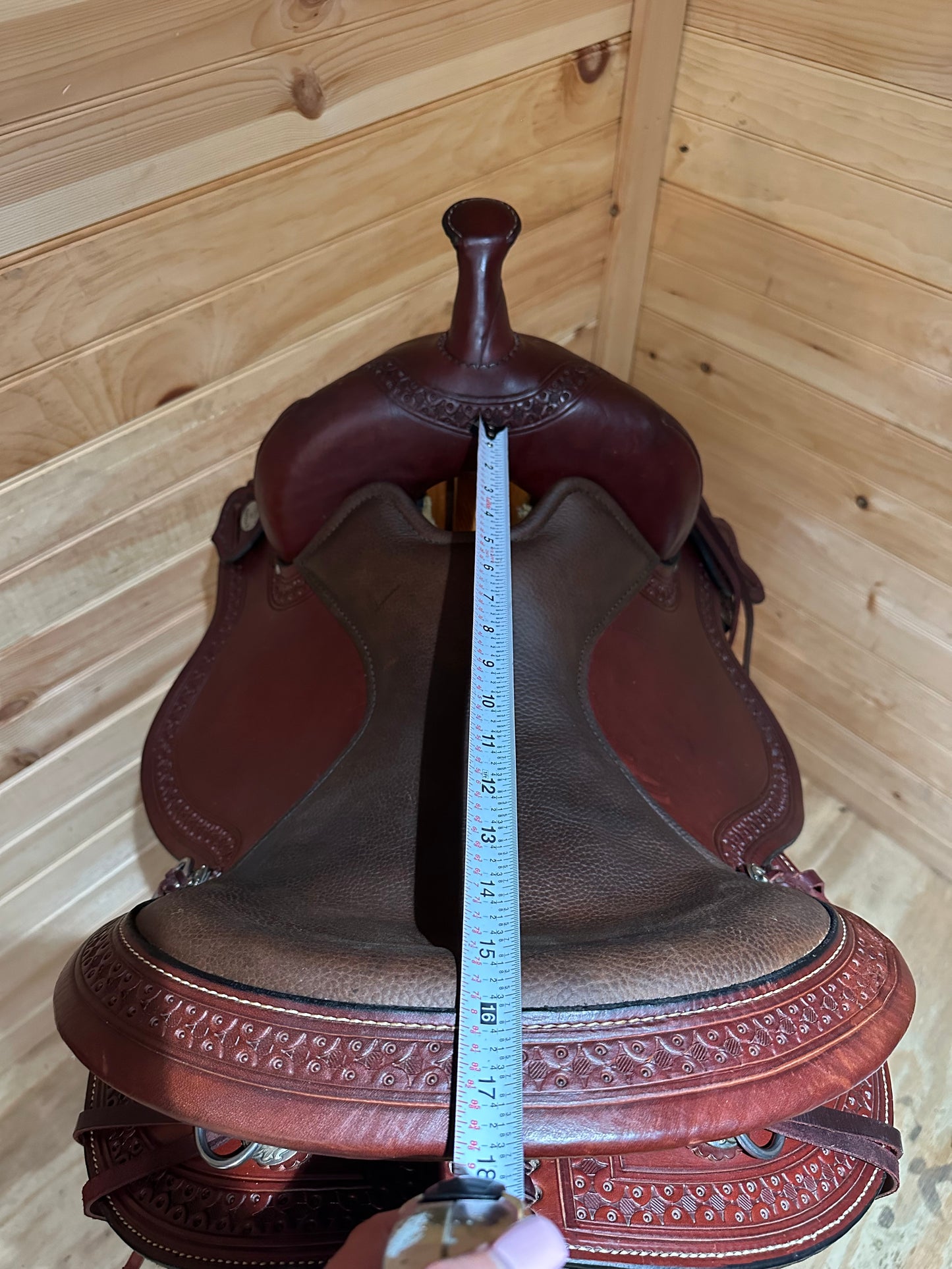 16” Circle Y Buffalo Gap Trail Western Saddle Model 2614