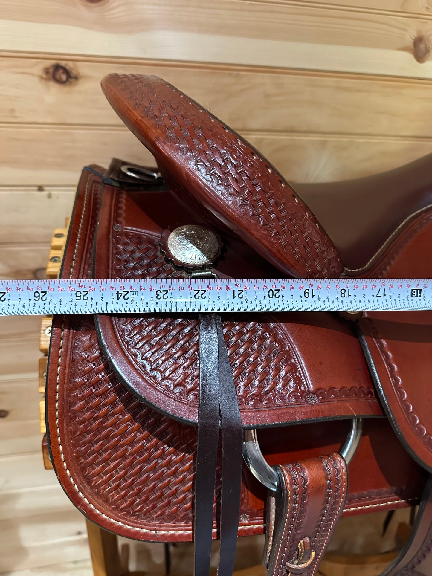 16” Crates Supreme Trail Western Saddle Model 2170-4