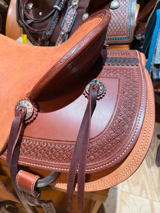 15" Paul Taylor Wade Tree Western Ranch Saddle