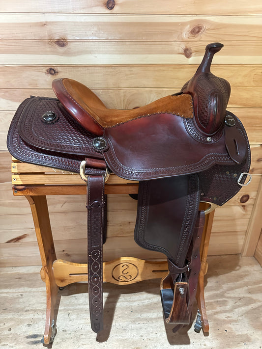 15.5” McCall Cowhorse Western Saddle Model 690 1203