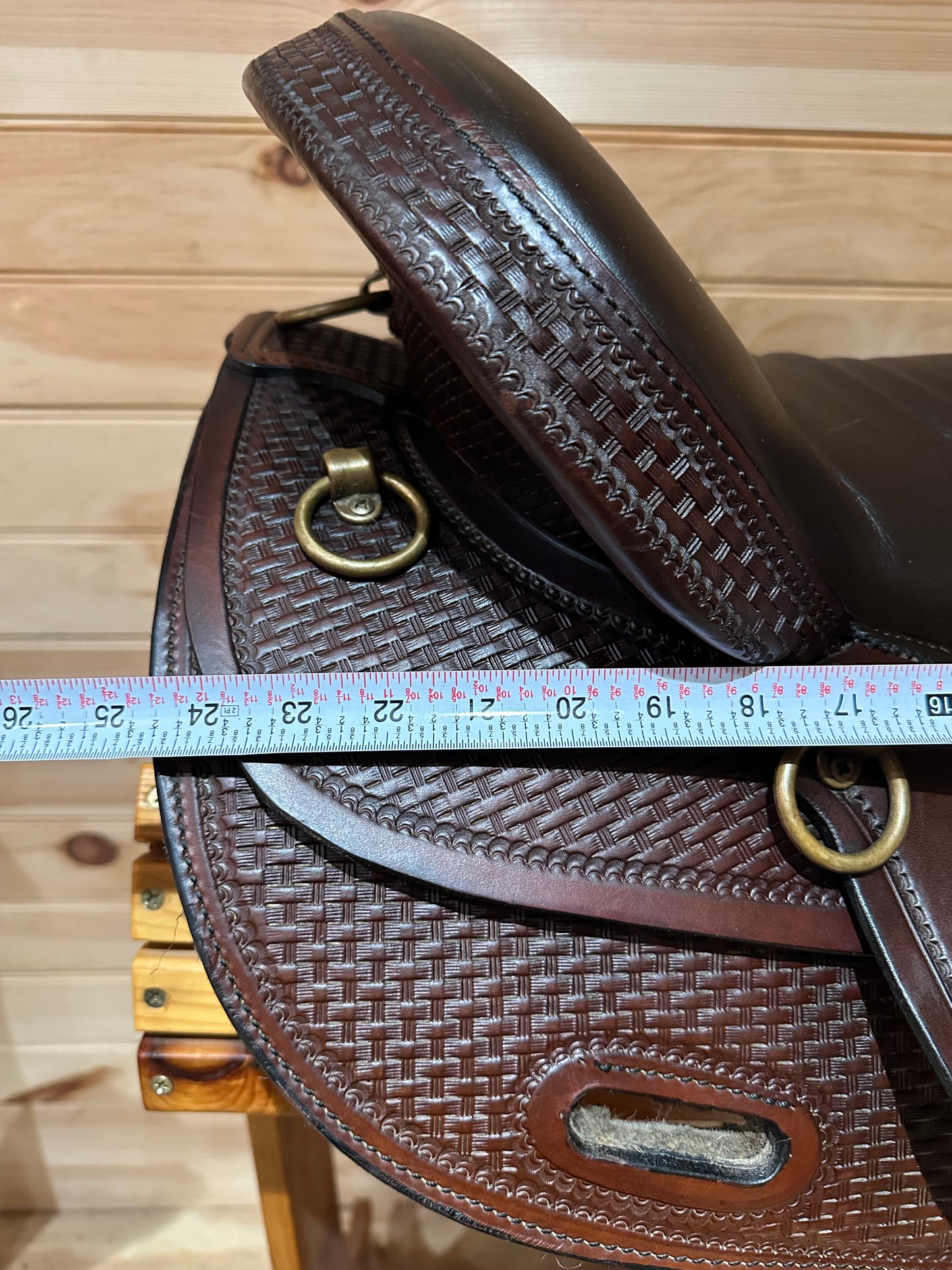 17” Big Horn Tennessee Walking Horse Trail Saddle Model 1700