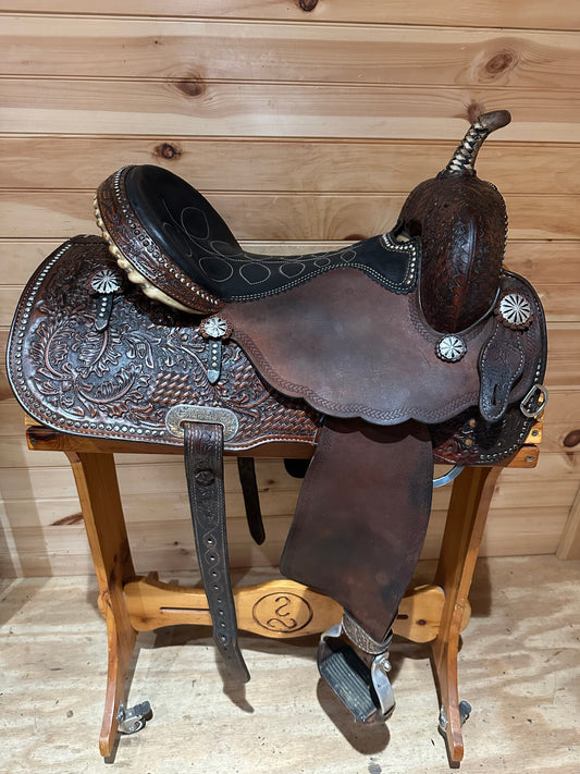 14.5” Ammerman Angel Kisses Barrel Racing Saddle