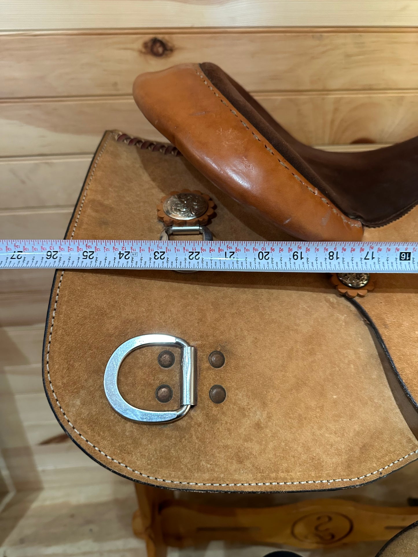 15.5” Circle Y Western Work Training Saddle Model 1440