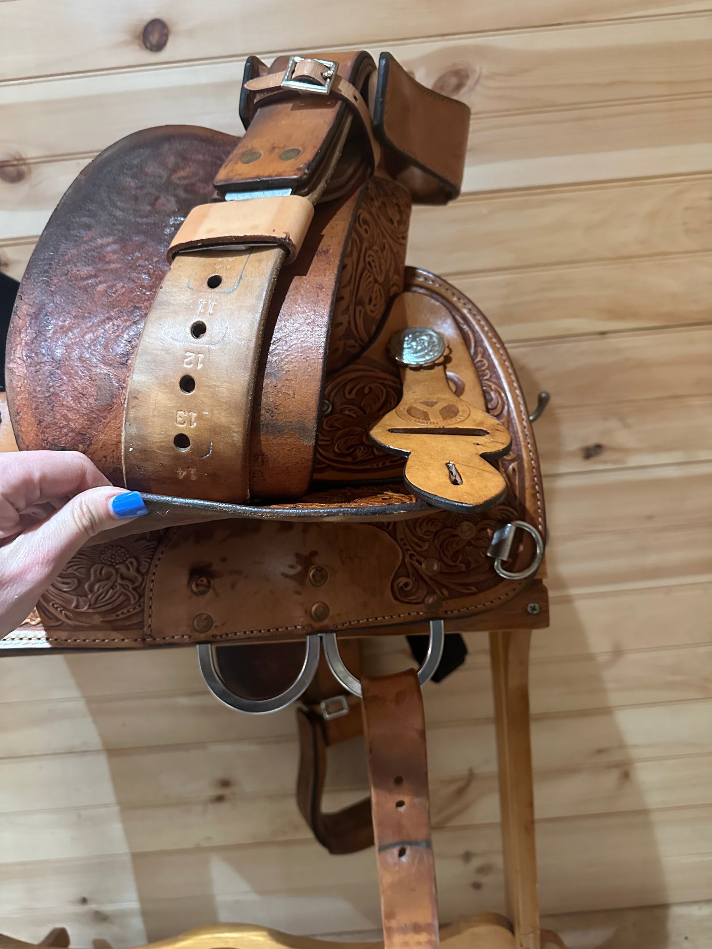 14” Circle Y Youth Western Show Saddle Model 3660