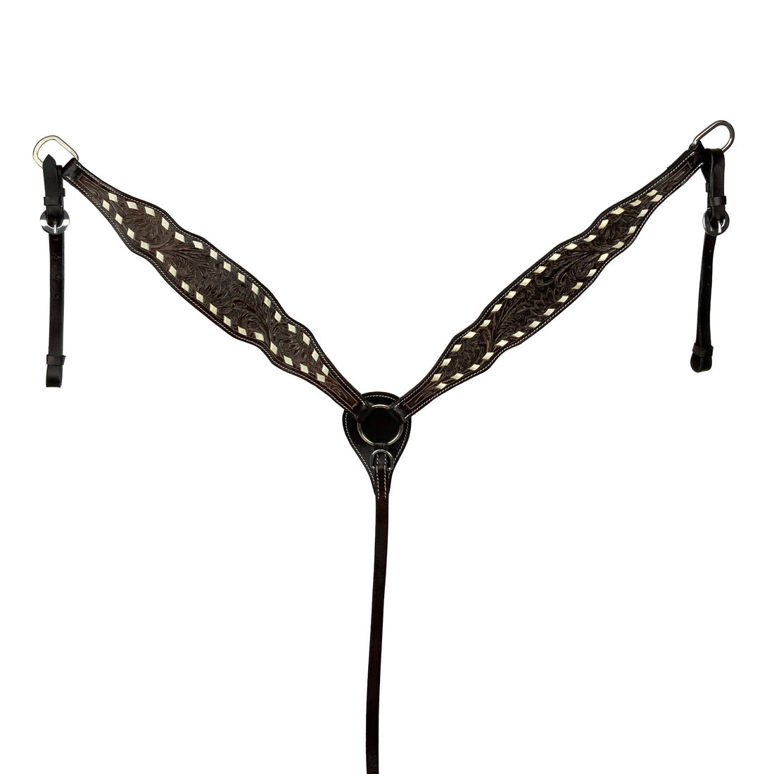 DOUBLE T JACKPOT BARREL STYLE SADDLE - 15”