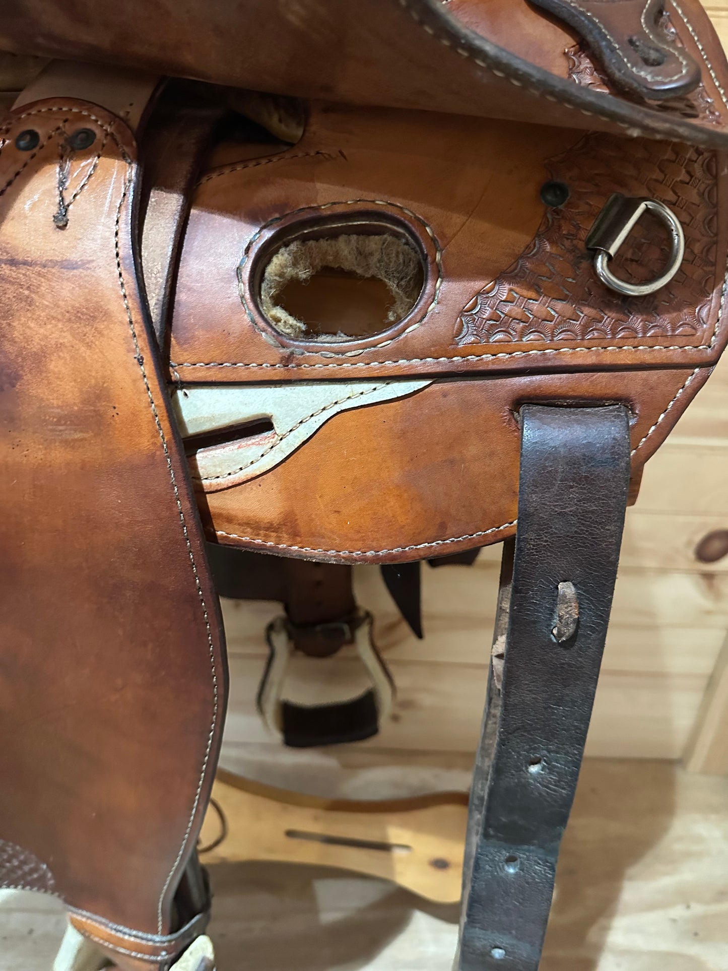 16” Billy Cook Maker Reiner Western Saddle Model 8907