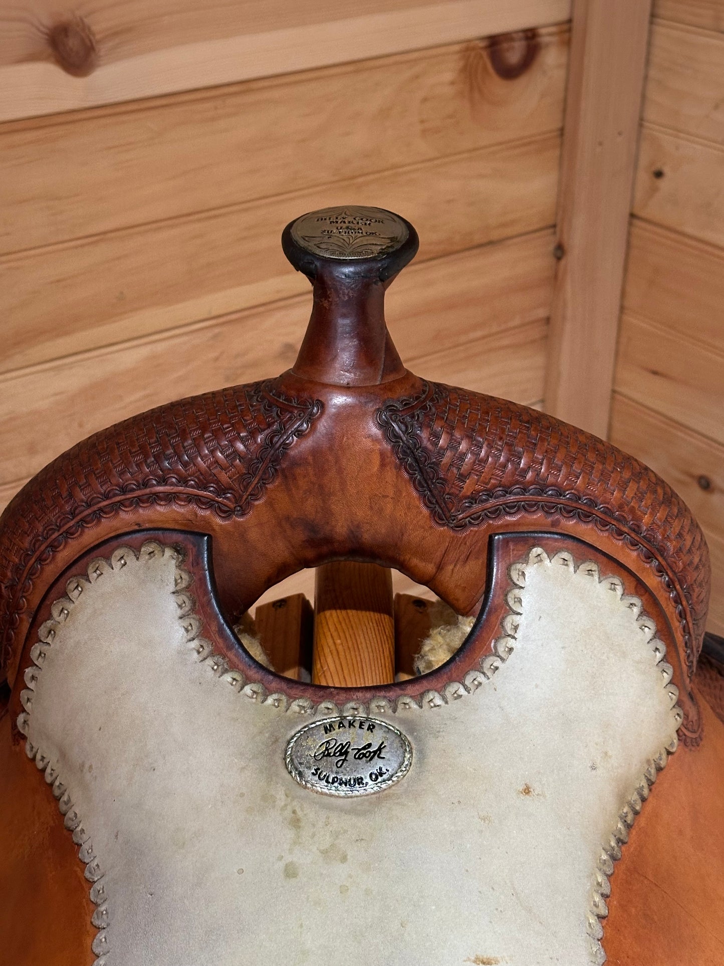 17” Billy Cook Maker Sulphur OK Reiner Western Saddle Model 6005