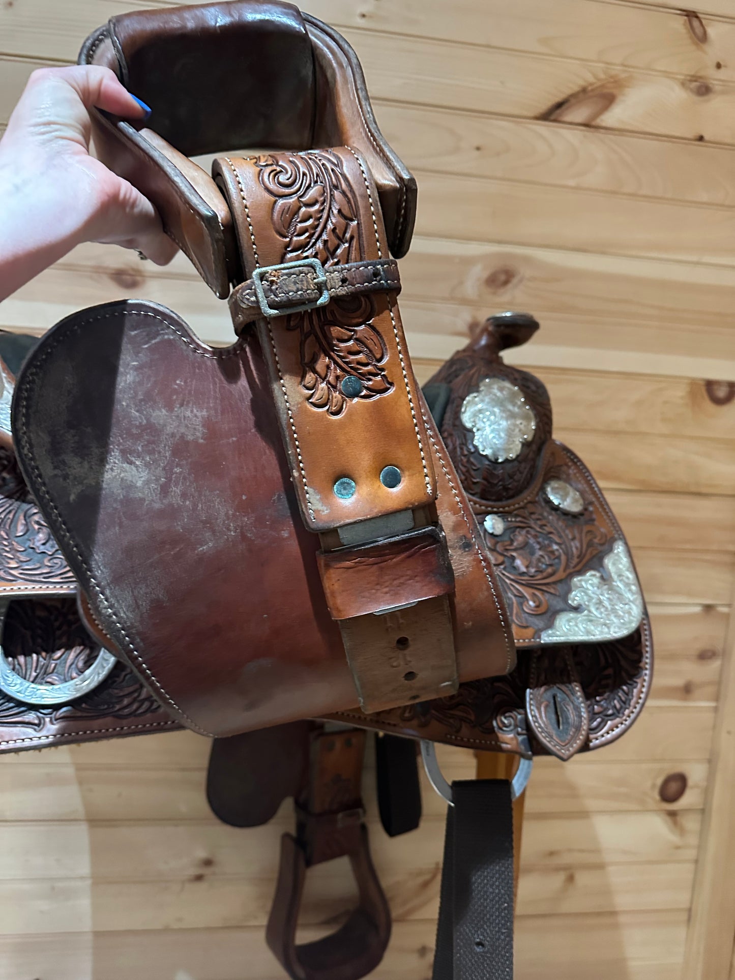 16” Reinsman Silver Series Western Show Saddle