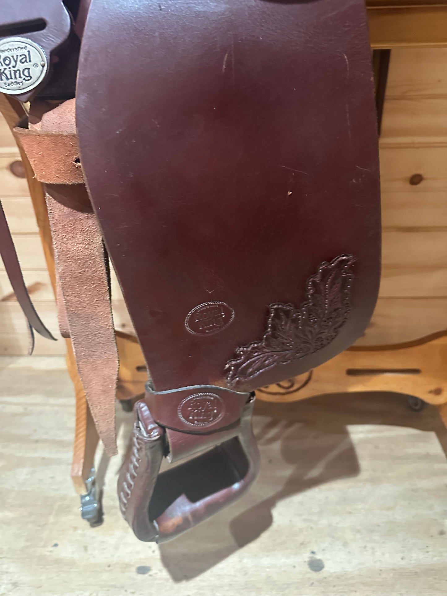 15” Royal King Western Trail Saddle