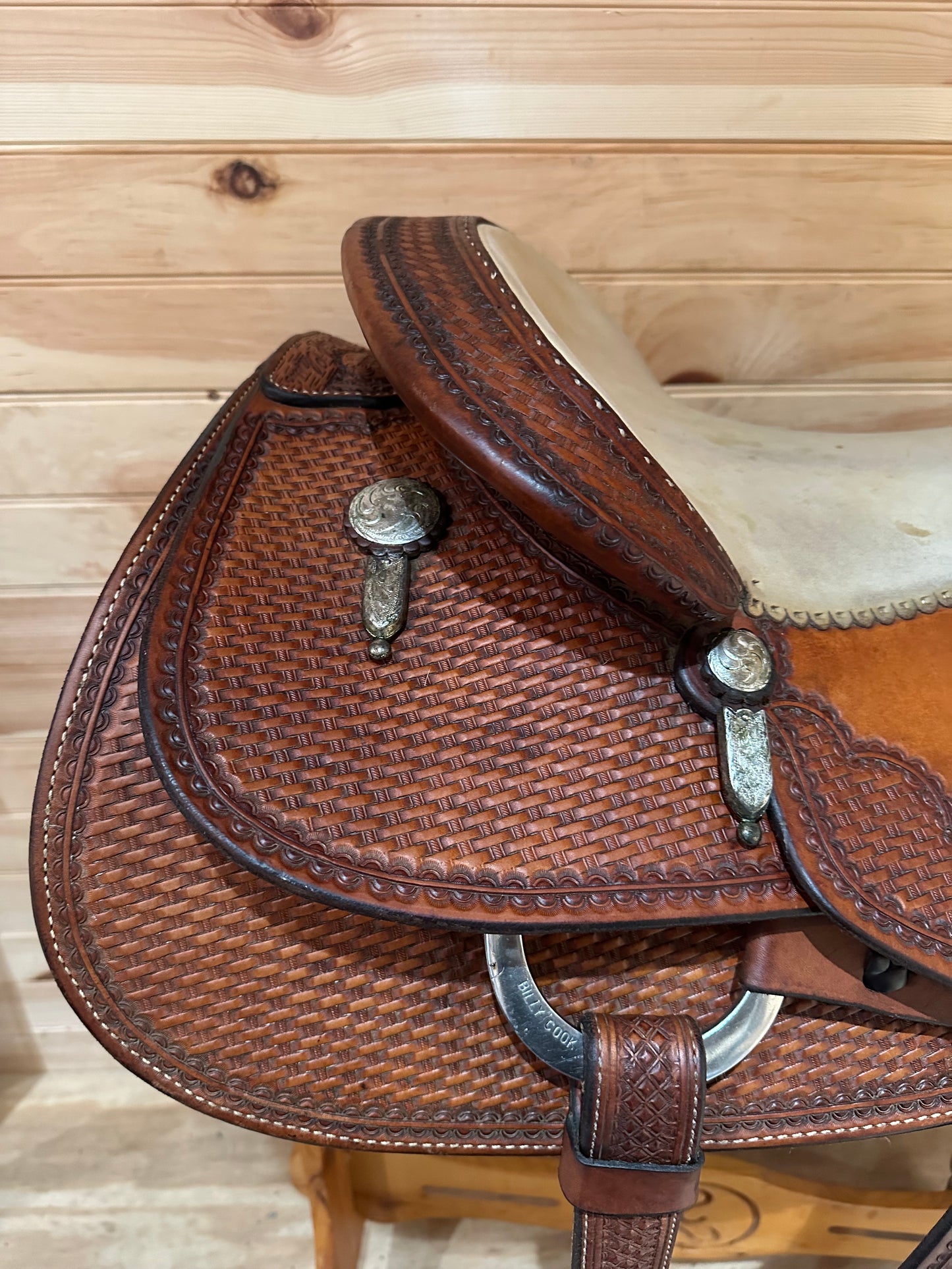 17” Billy Cook Maker Sulphur OK Reiner Western Saddle Model 6005