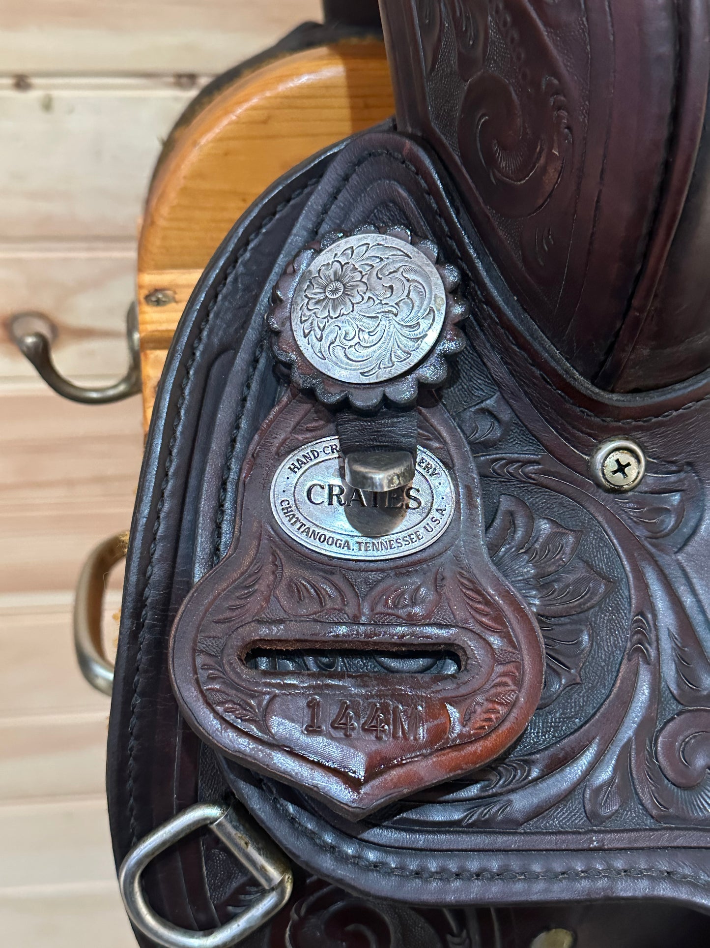 14” Crates Youth Western Show Saddle Model 144M