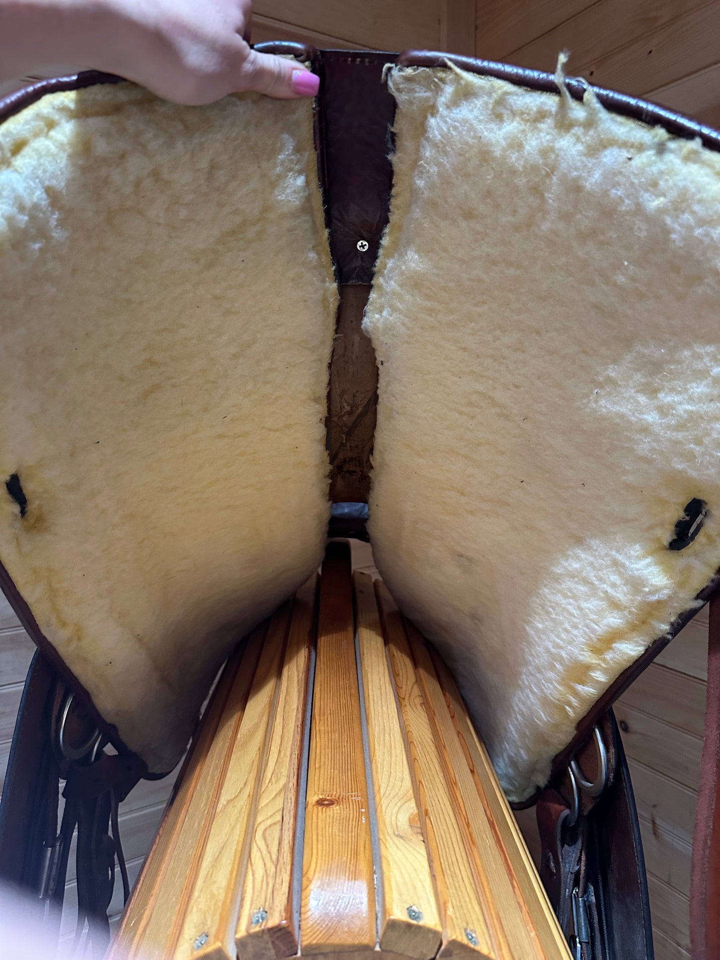 16” Tex Tan Tex-Flex Western Trail Saddle Model 08TF417C6