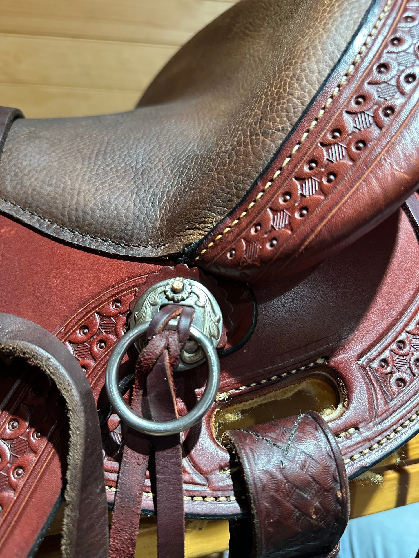16” Circle Y Buffalo Gap Trail Western Saddle Model 2614