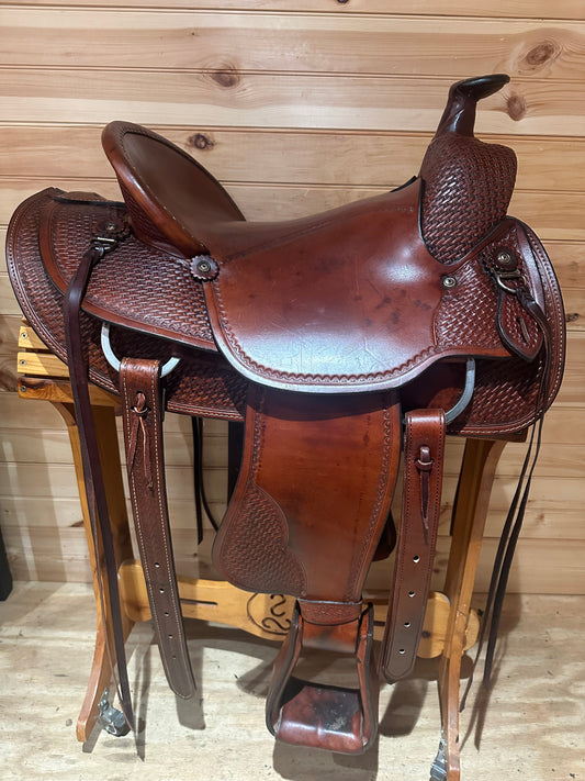 16” Crates Wade Ranch Western Saddle Model 256-4
