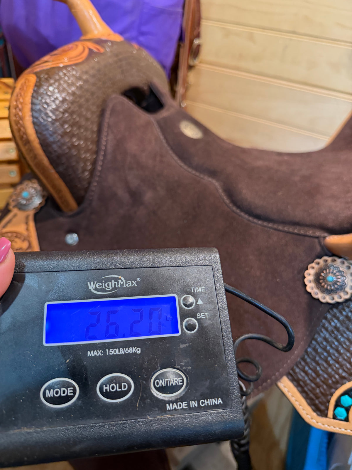 15” Klassy Cowgirl Turquoise Royale Barrel Racing Saddle - Limited Edition