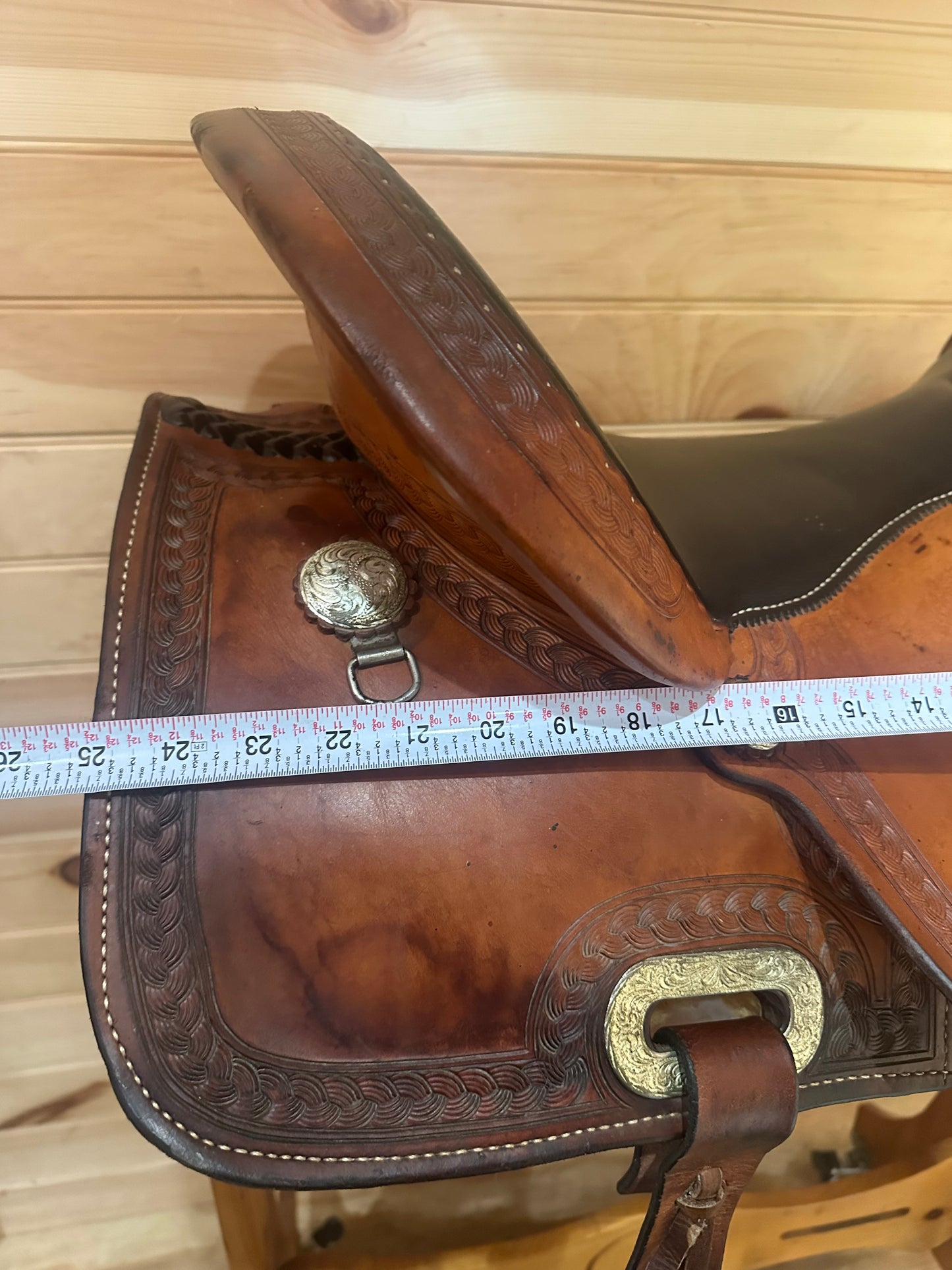 16” Billy Cook Maker Sulphur, OK Western Trail Saddle Model 1785