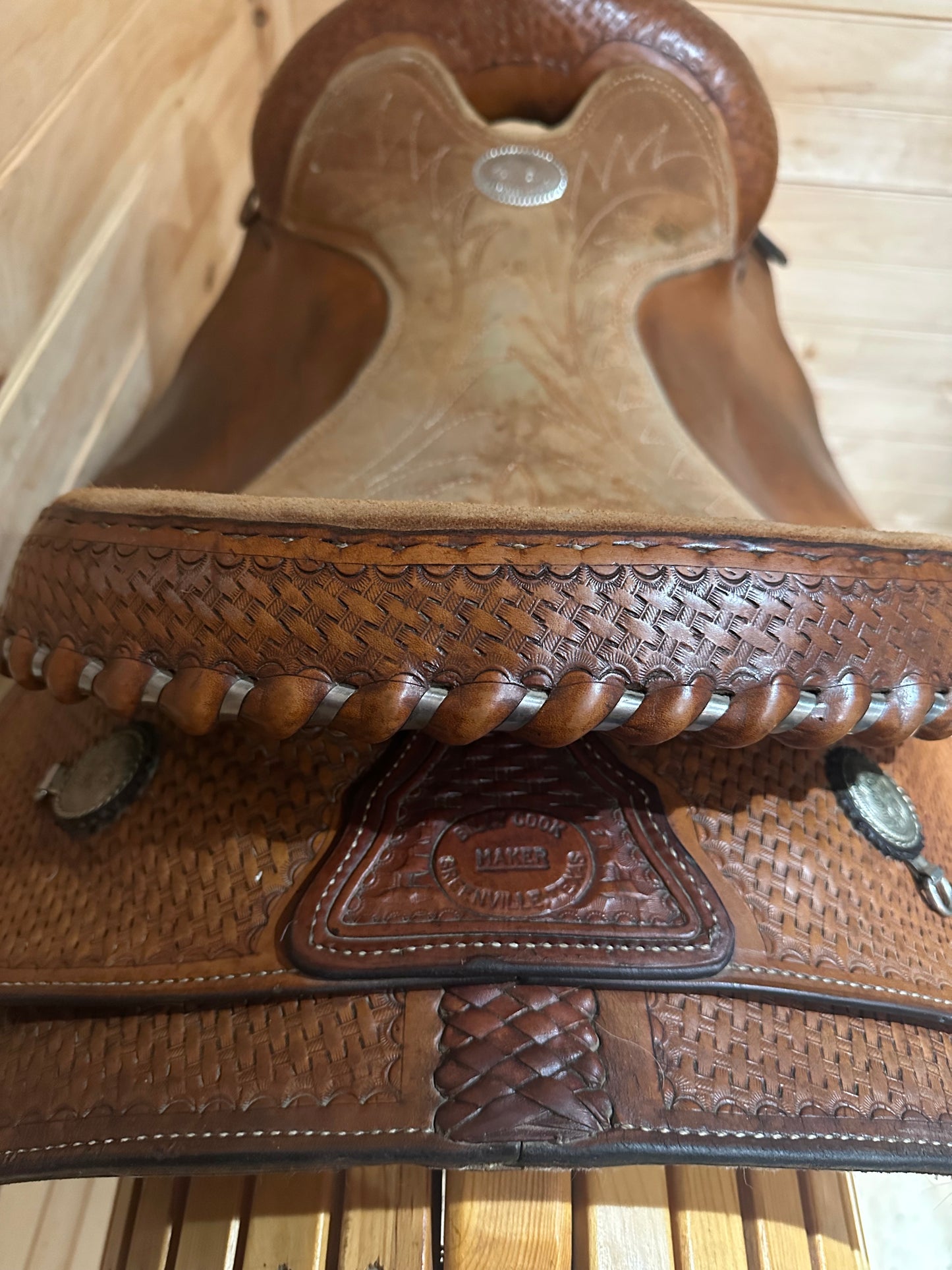 16” Billy Cook Maker Reiner Western Saddle Model 8905