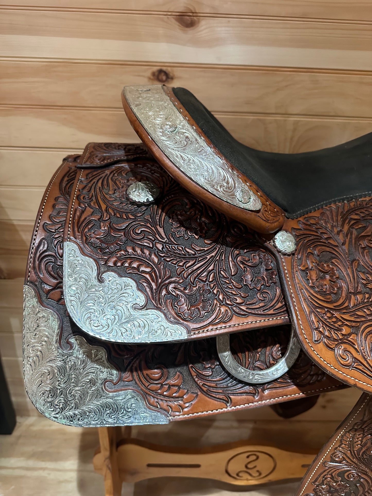 16” Reinsman Silver Series Western Show Saddle