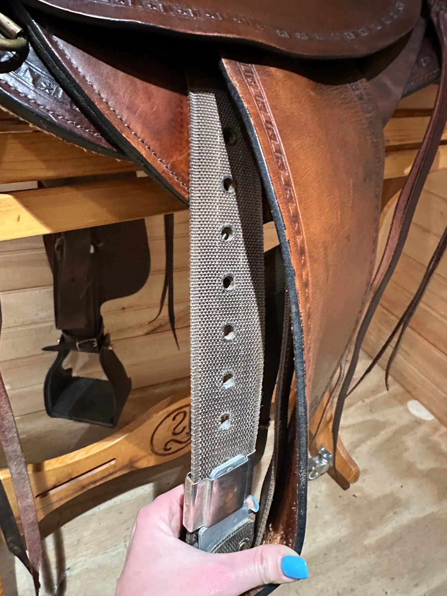 16” Big Horn Endurance Trail Saddle Model 805