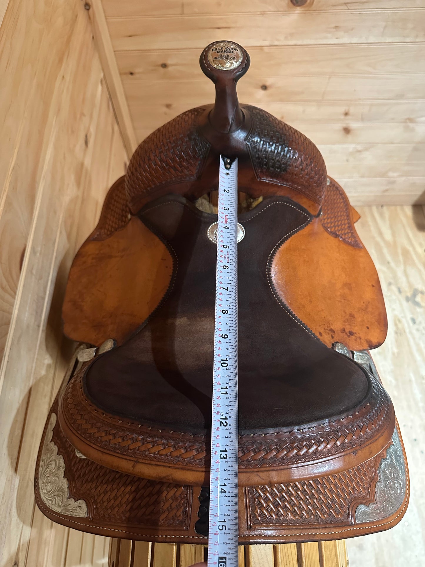 12” Billy Cook Maker Youth Western Show Saddle Model 3295
