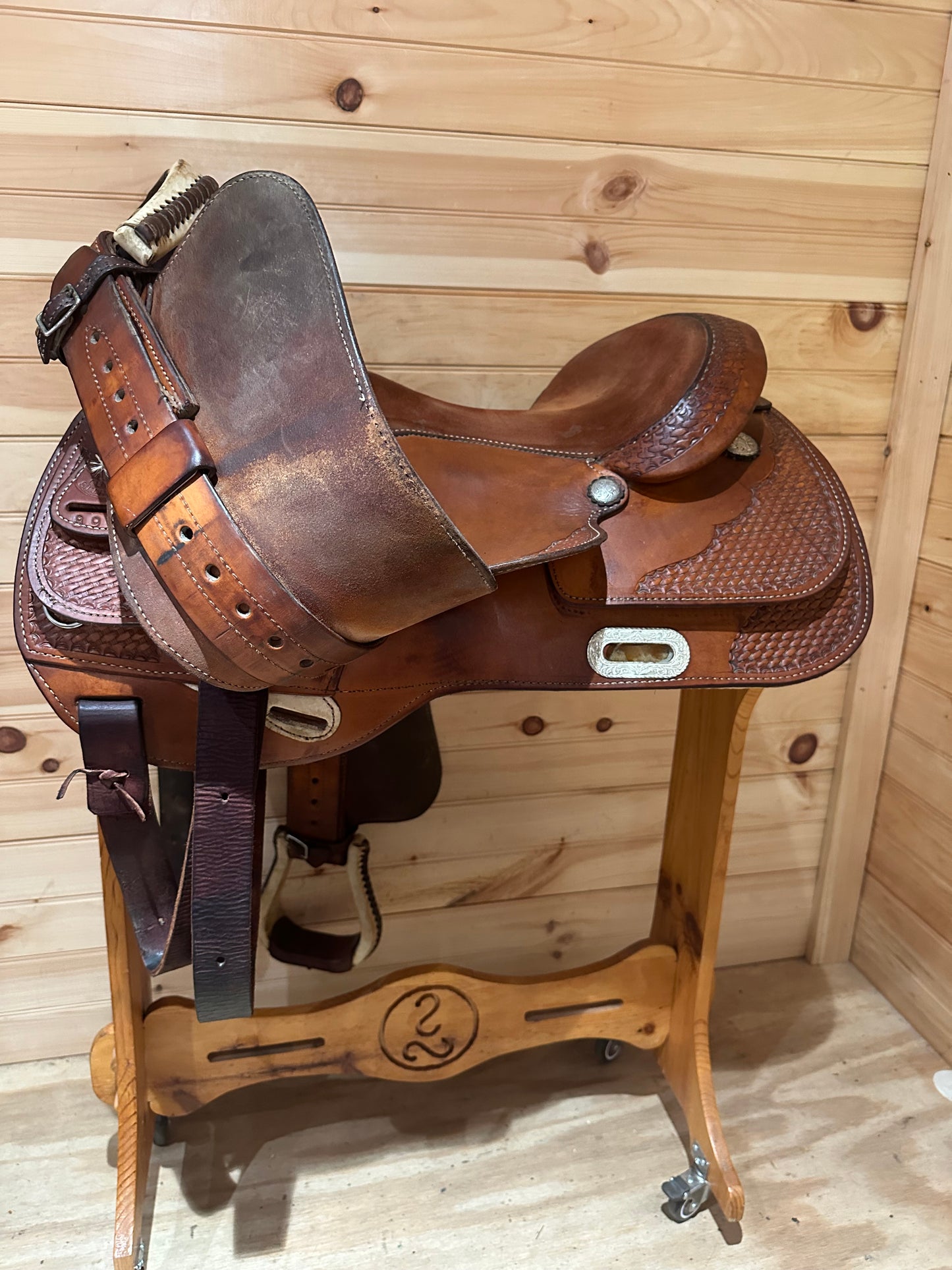 16” Billy Cook Maker Reiner Western Saddle Model 8907