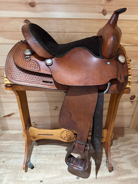 15” Big Horn Western Barrel Racing Saddle Model 919