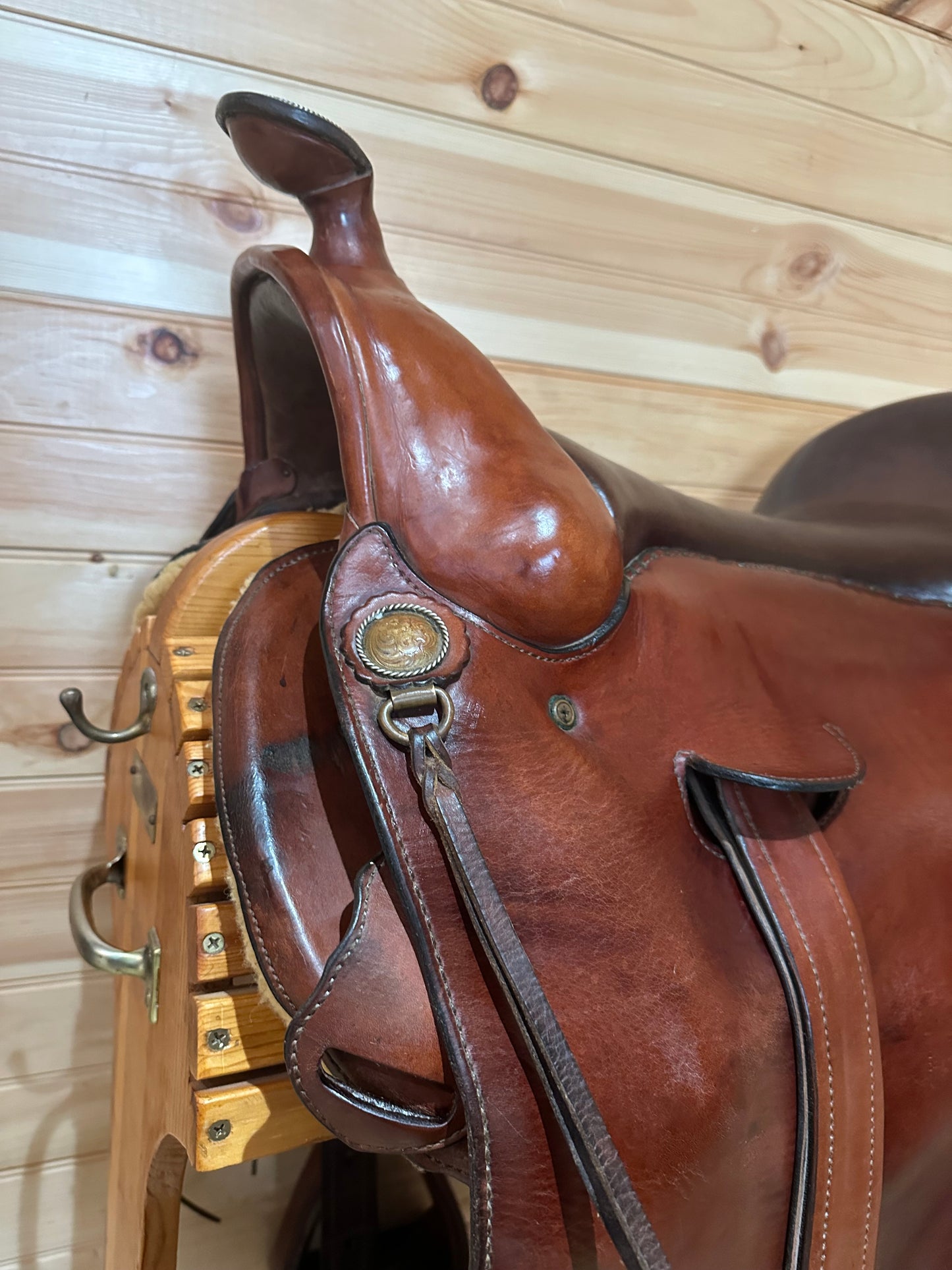 18” Timberline Flex-Panel Western Endurance Trail Saddle