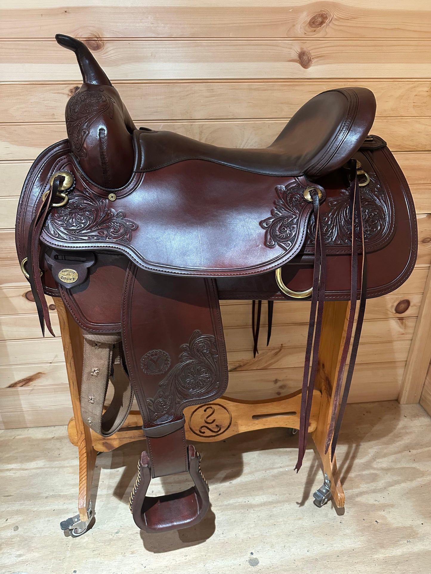 16” Circle Y Flex-Lite Park & Trail Western Saddle Model 1660