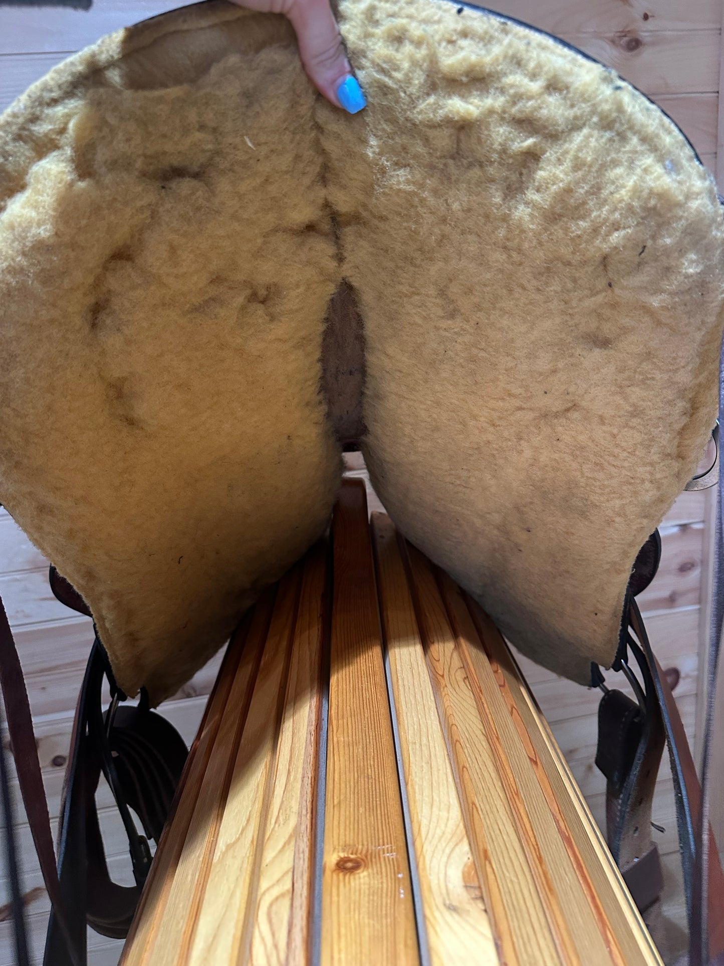 16.5” National Bridle Shop Gaited Endurance Saddle Model 2624