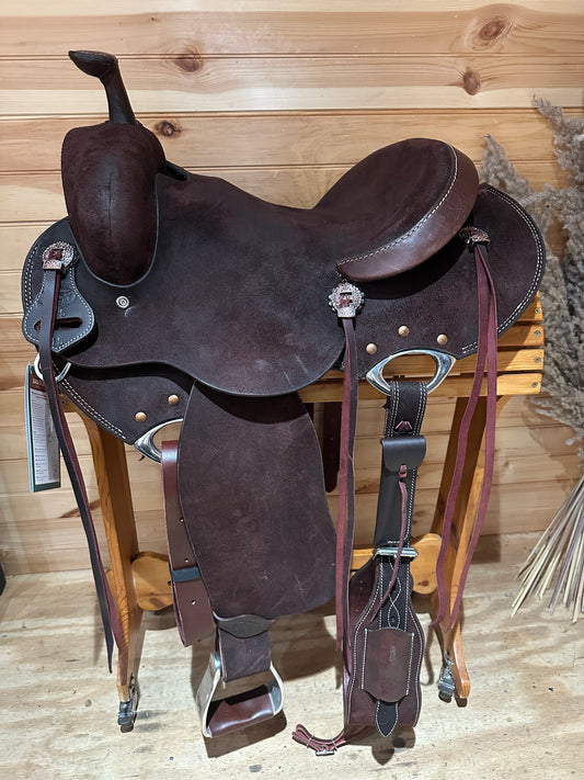 Silver Royal Carson Cowboy Saddle