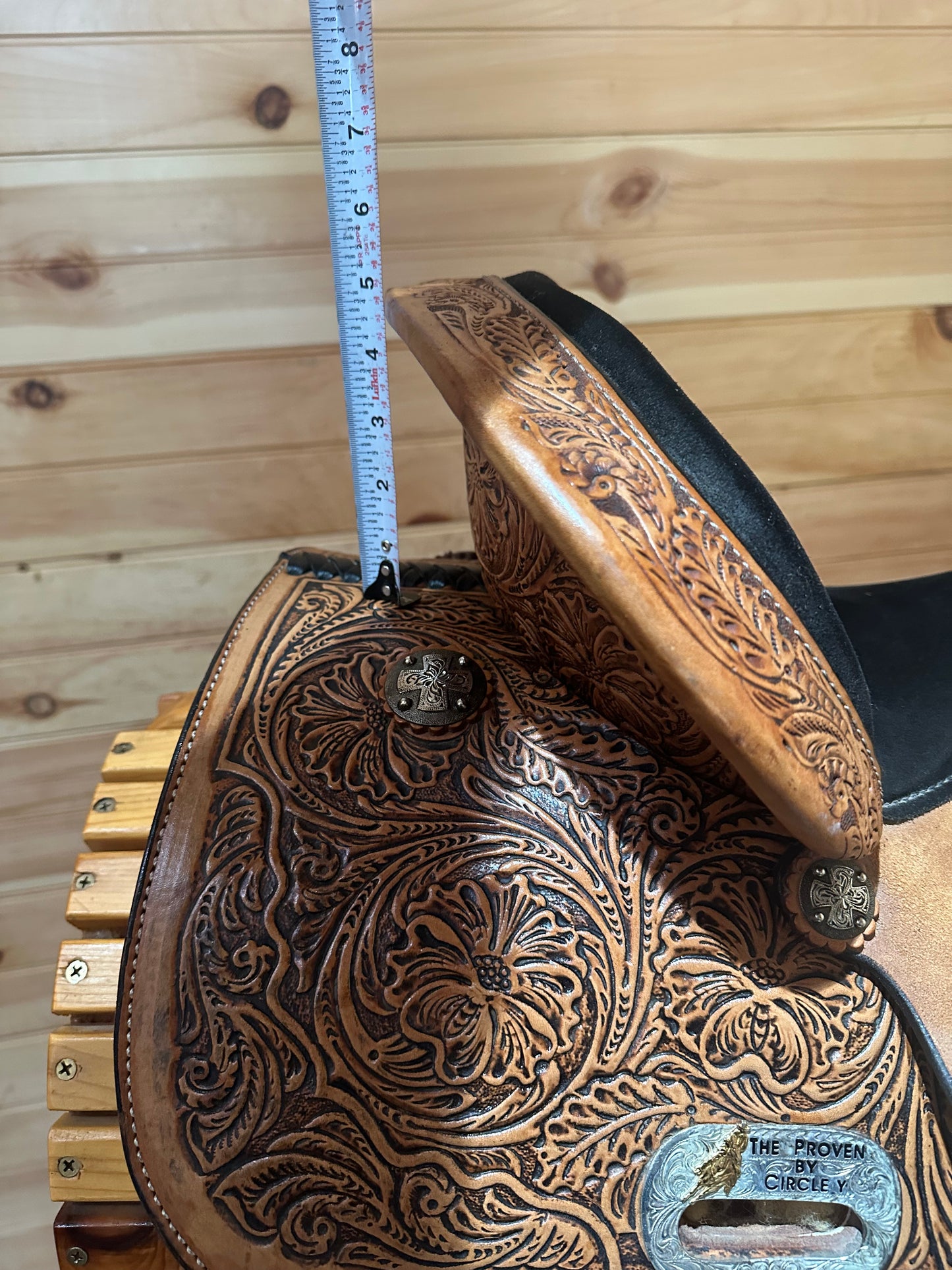 14” Circle Y The Proven Mansfield Western Barrel Saddle Model 6221 (2021 Year)