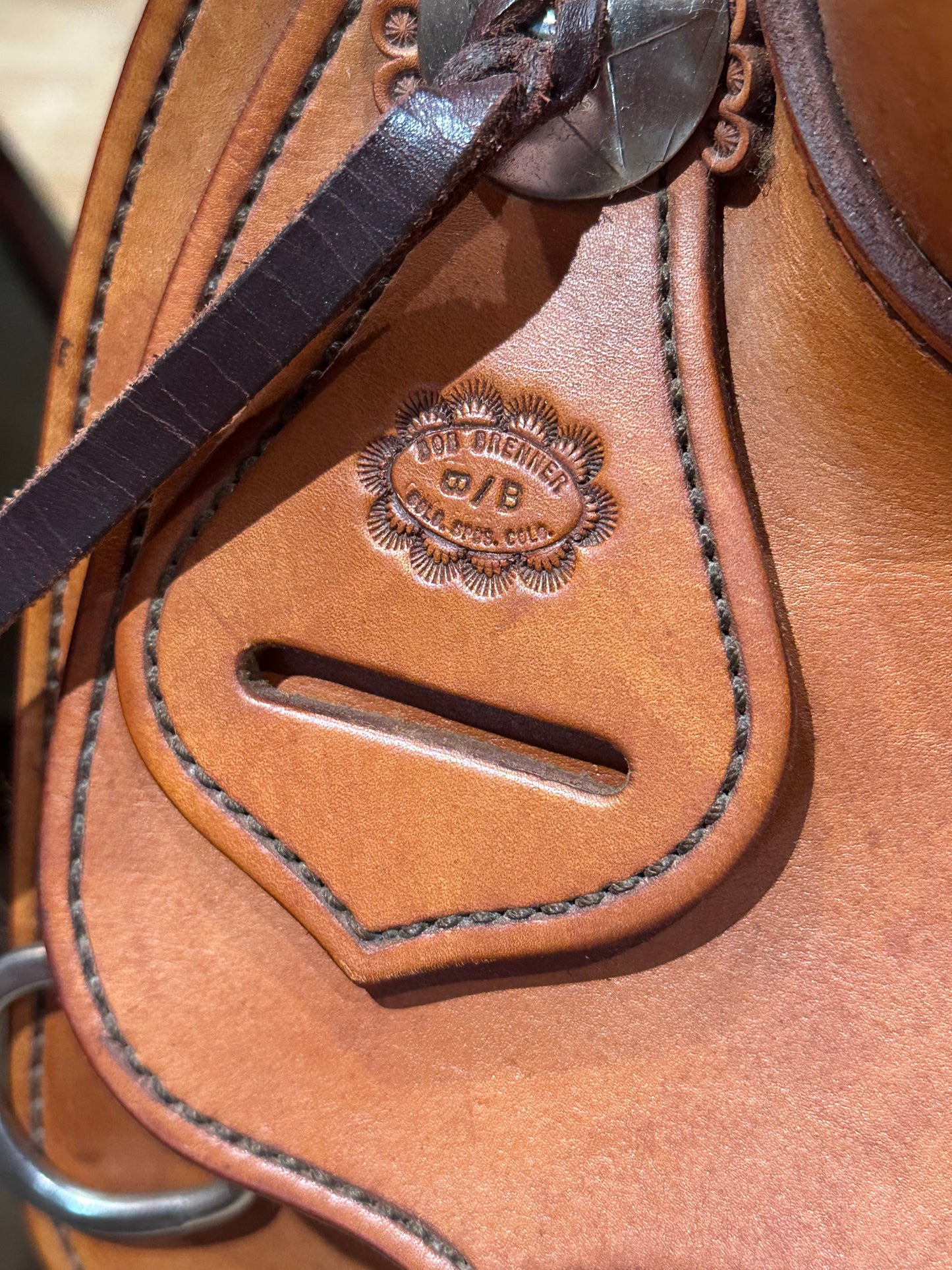 15” Pikes Peak Saddlery Custom Bob Brenner Western Trail Saddle