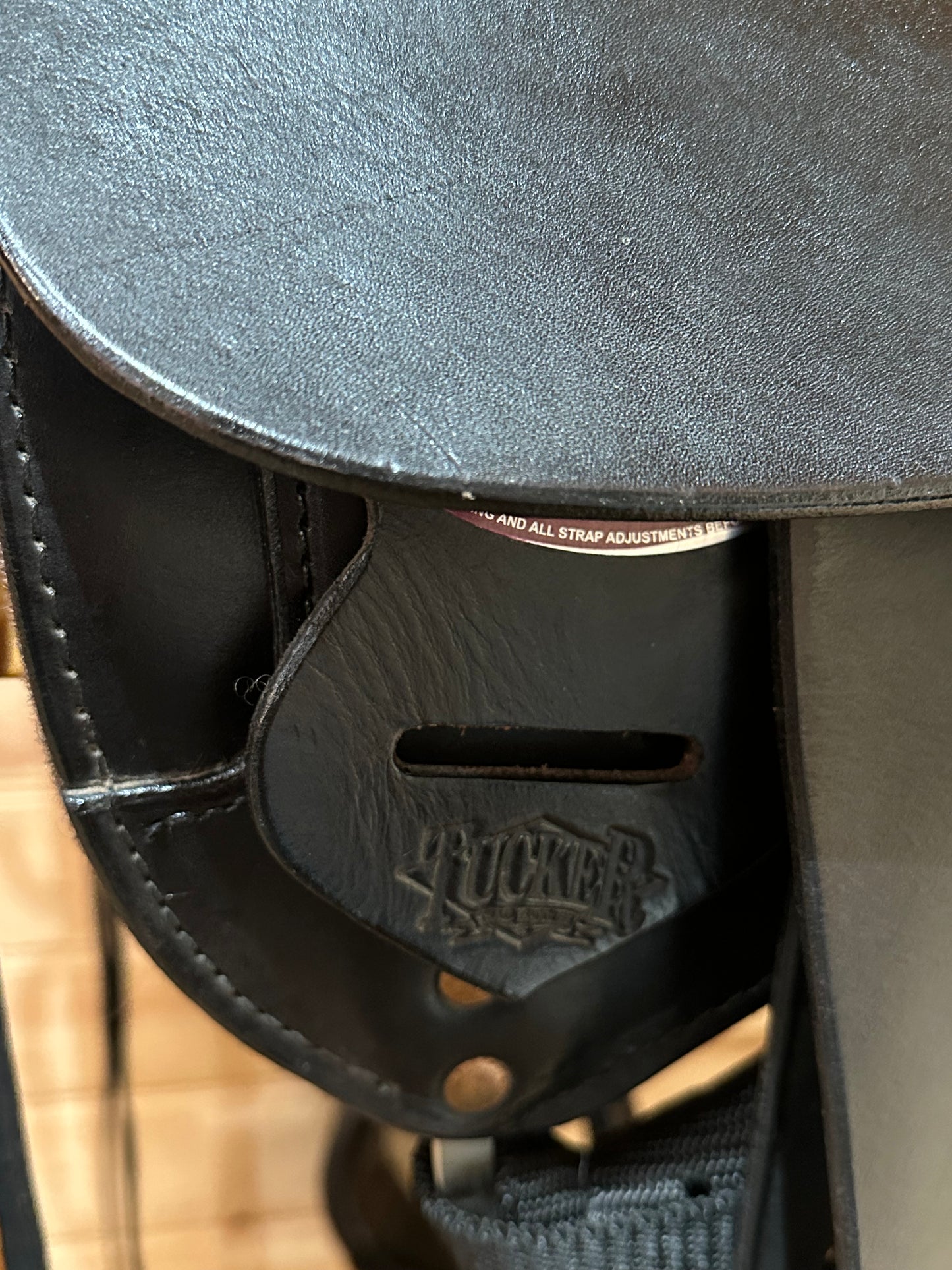 16.5” Tucker Black Mountain Western Trail Saddle Model 261