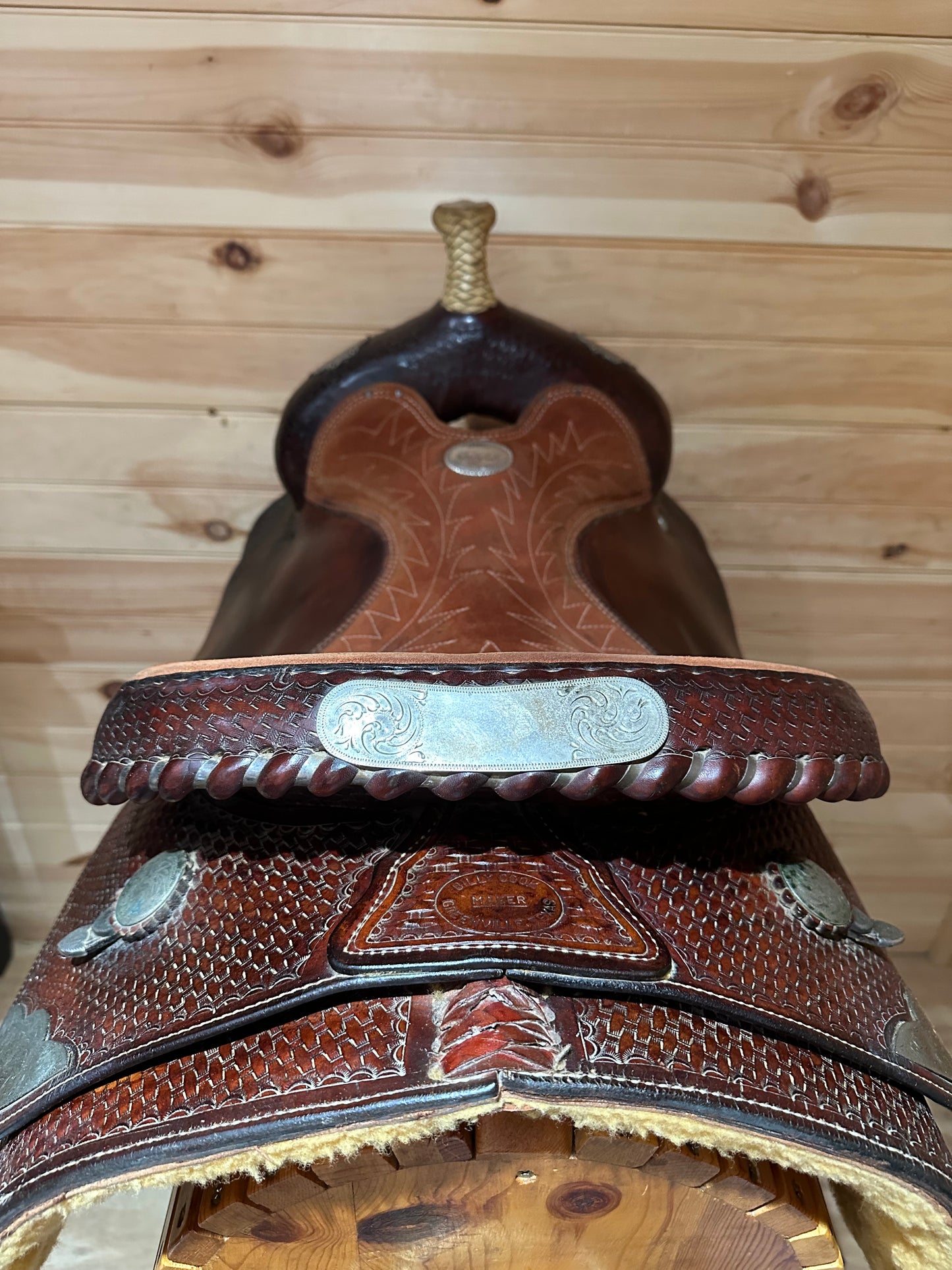 16” Billy Cook Maker Equitation Western Pleasure Saddle Model 8915