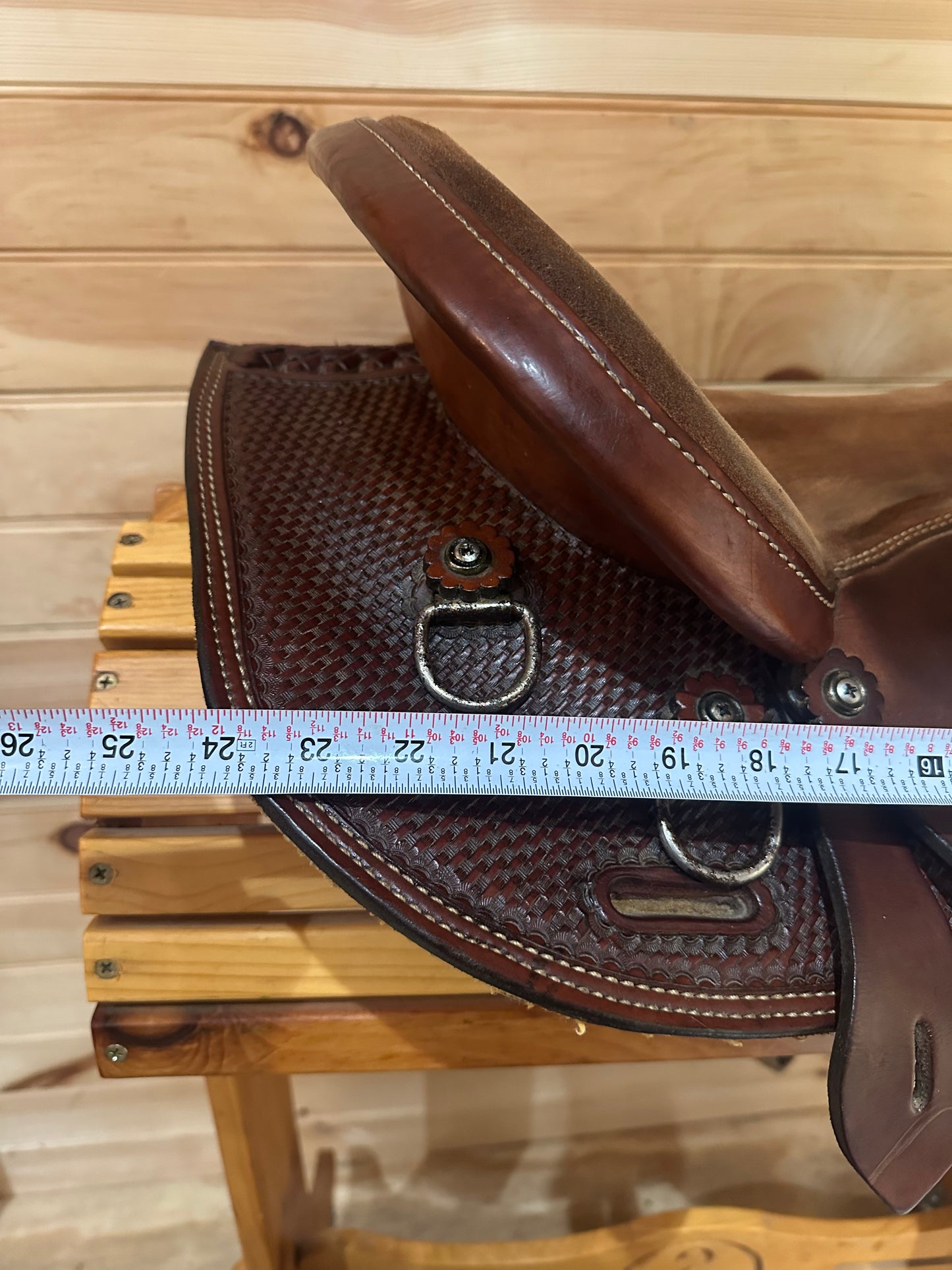 15” MCS Guy McLean Cattleman Aussie Stock Saddle
