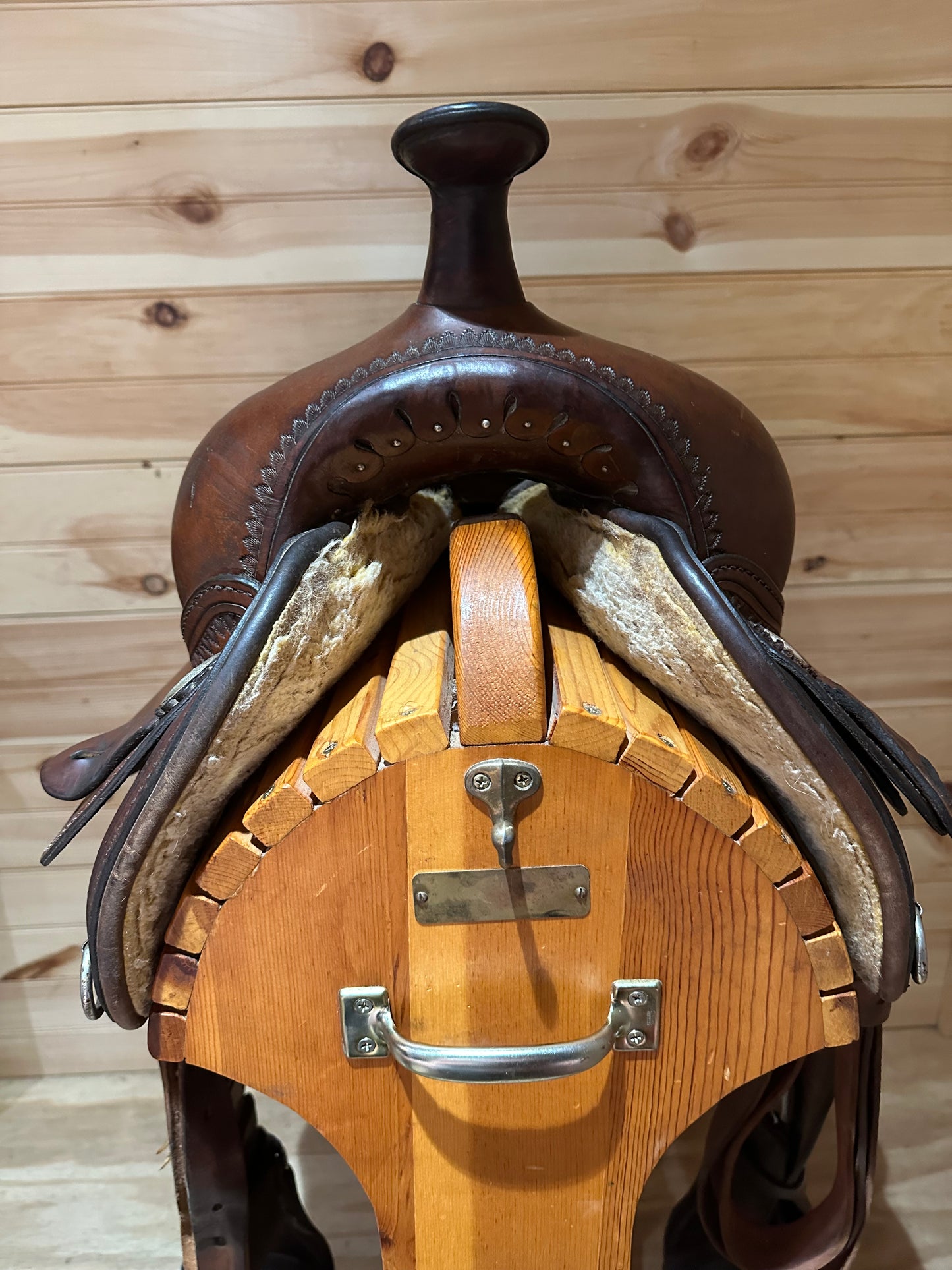 17” Circle Y Topeka Flex-Lite Western Trail Saddle Model 1551