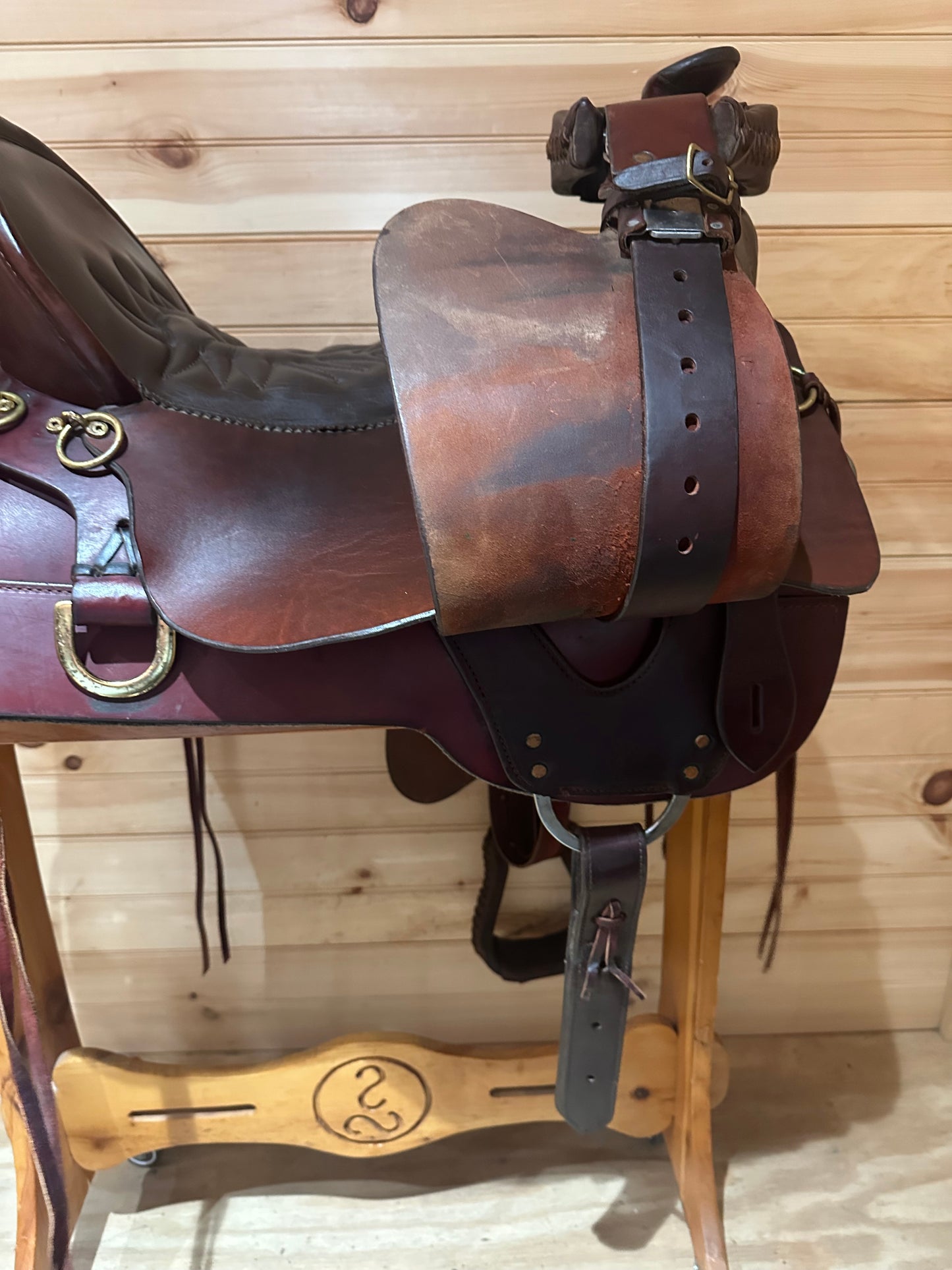 17.5” Tucker Saddlery Western Trail Saddle Model 257