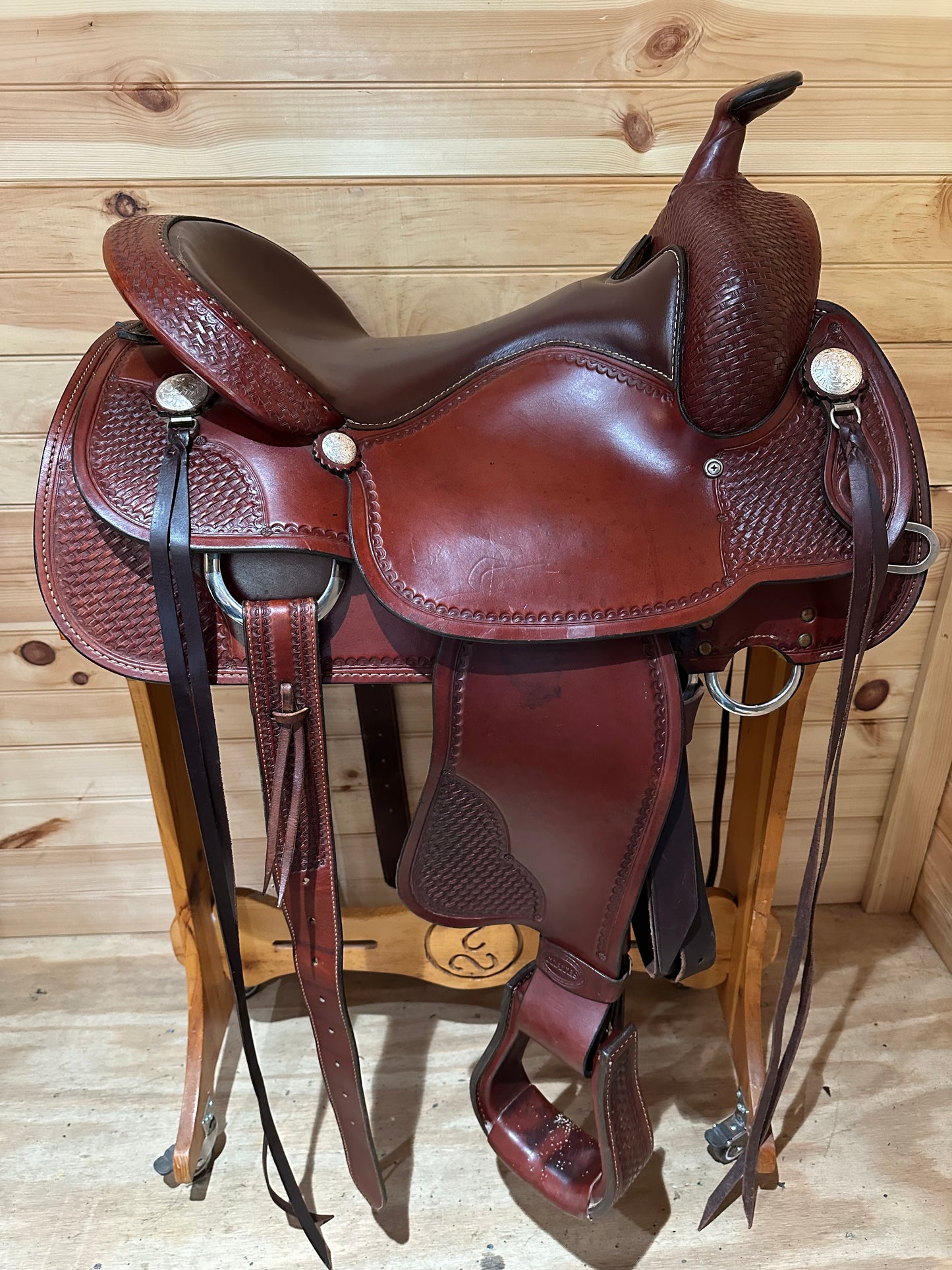 16” Crates Supreme Trail Western Saddle Model 2170-4